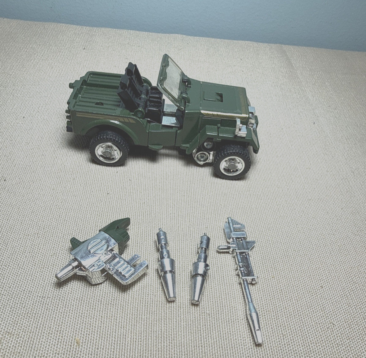 Vintage Hasbro Transformers G1 Hound Jeep Figure Original - 90% Complete