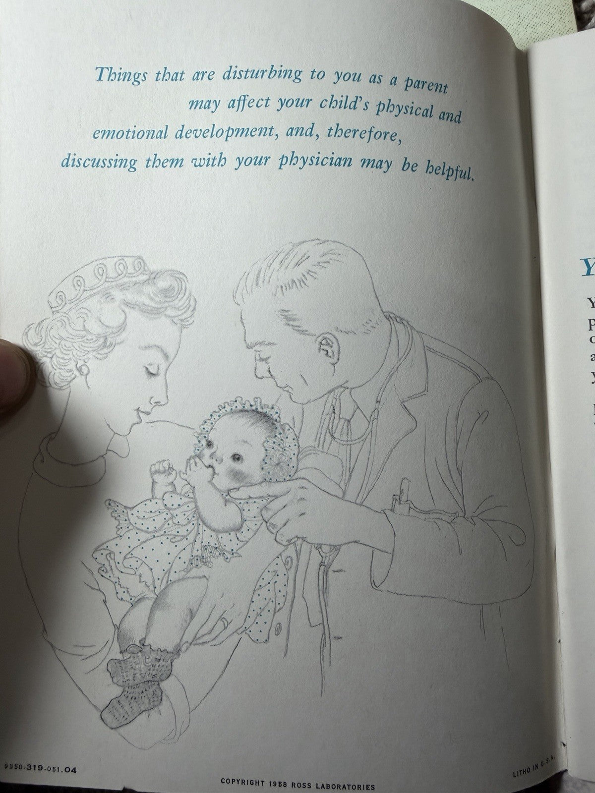 Vintage Ross Laboratory Parenting Guides 1950s 1960s Lot of 8 Books