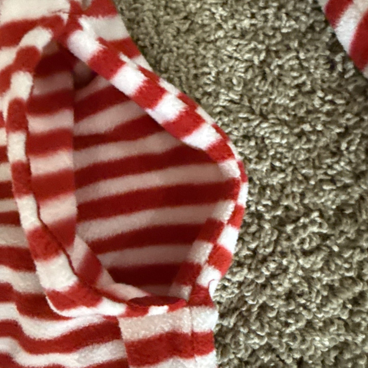 Nick and Nora Sock Monkey Pajamas Red White Striped One Piece Womens Size Small