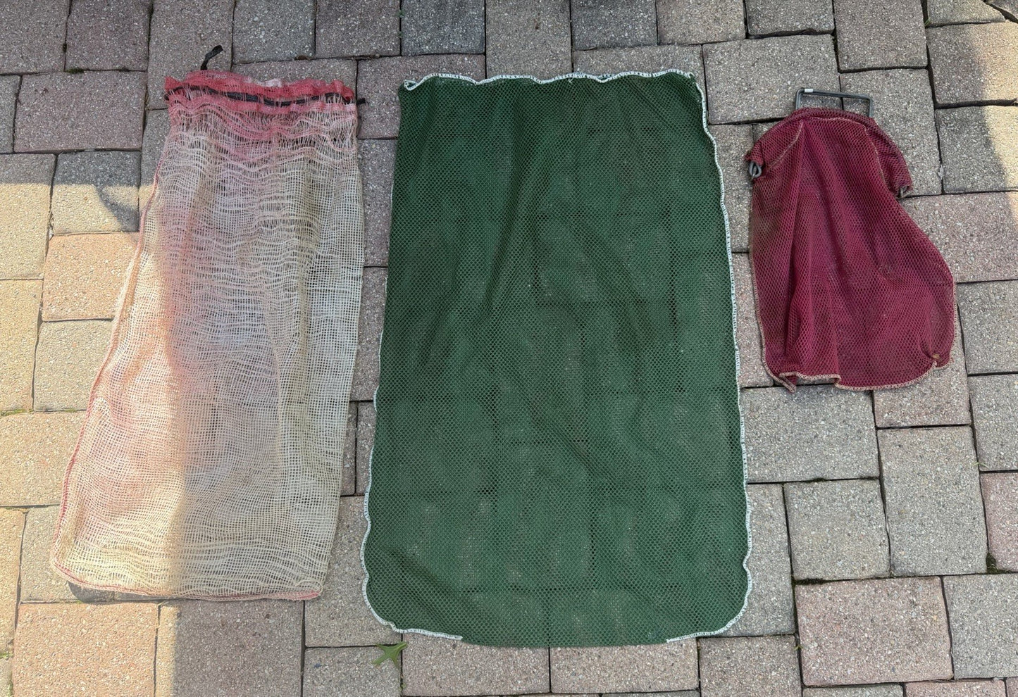 Vintage Aqua Craft Heavy Duty Mesh Dive Bag Industrial Produce Sack