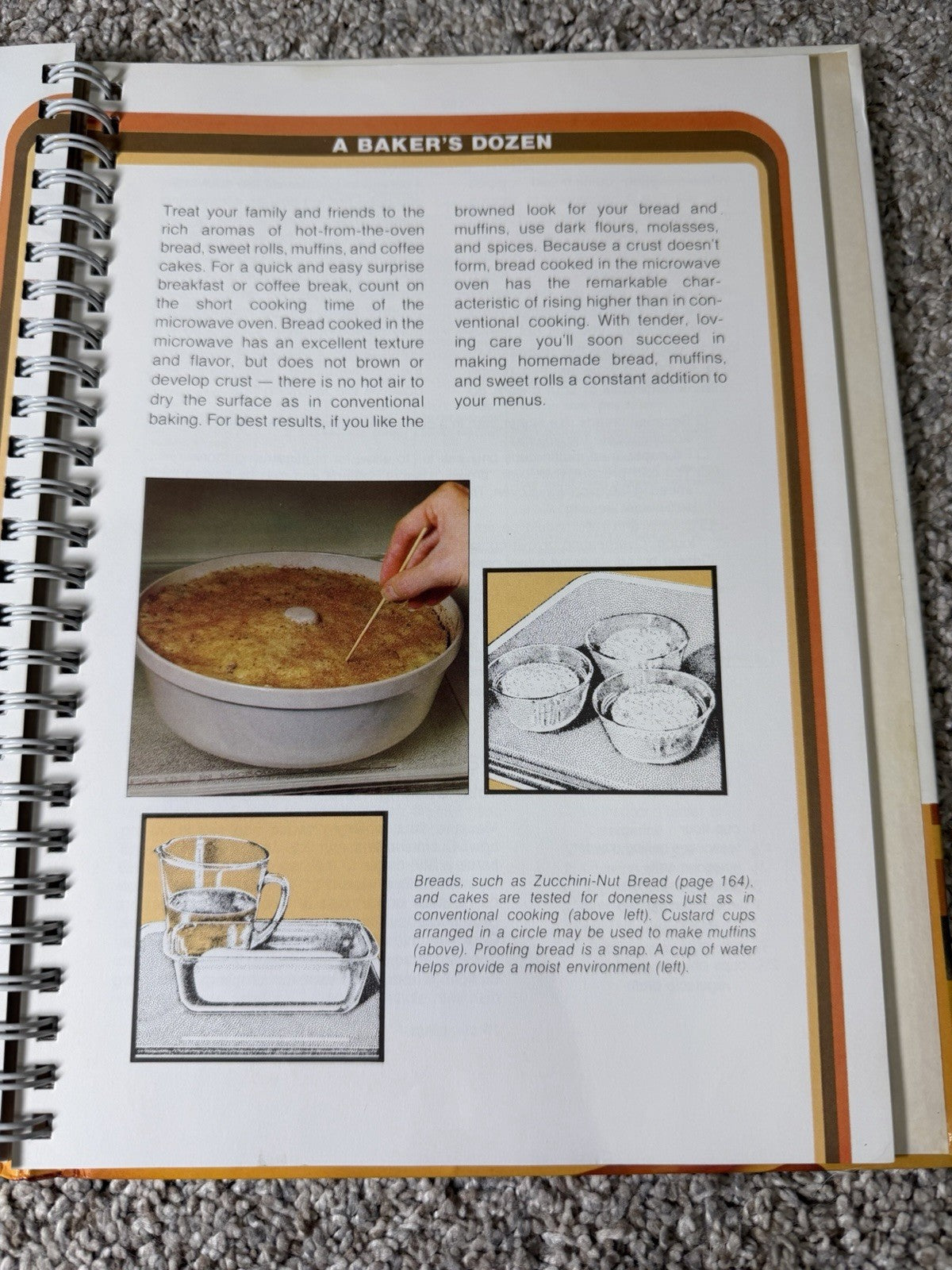 Vintage 1981  Sears Kenmore Microwave Cooking Cookbook Recipes