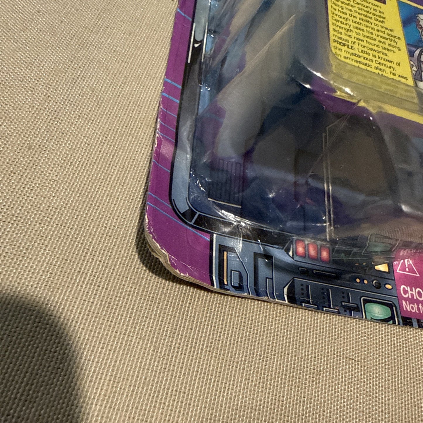 Marvel Iron Man Century Figure ToyBiz Cape Battle Staff Sealed Vintage