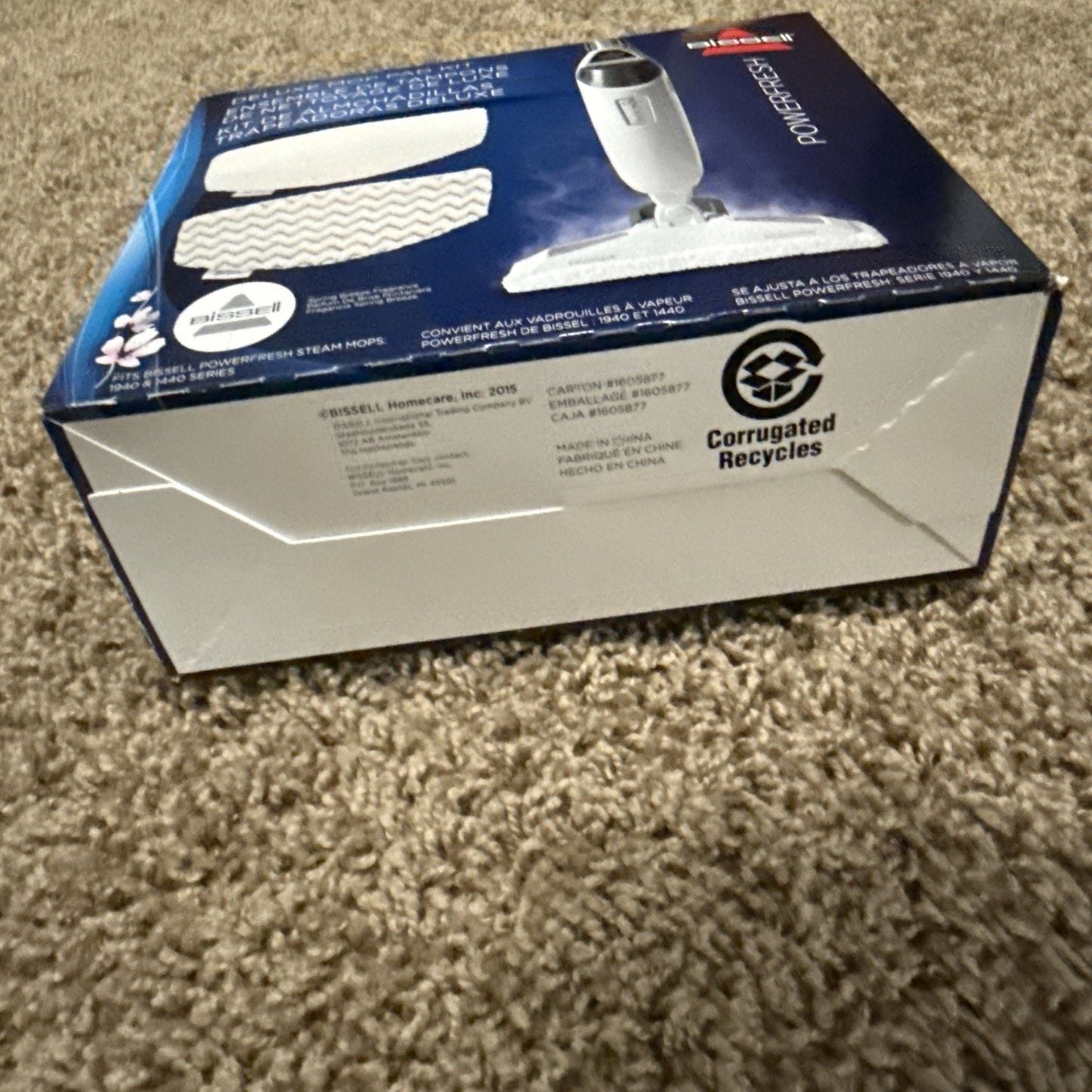 Bissell PowerFresh Deluxe Mop Pad Kit 5938 Steam Mop 1440 1940 New Genuine