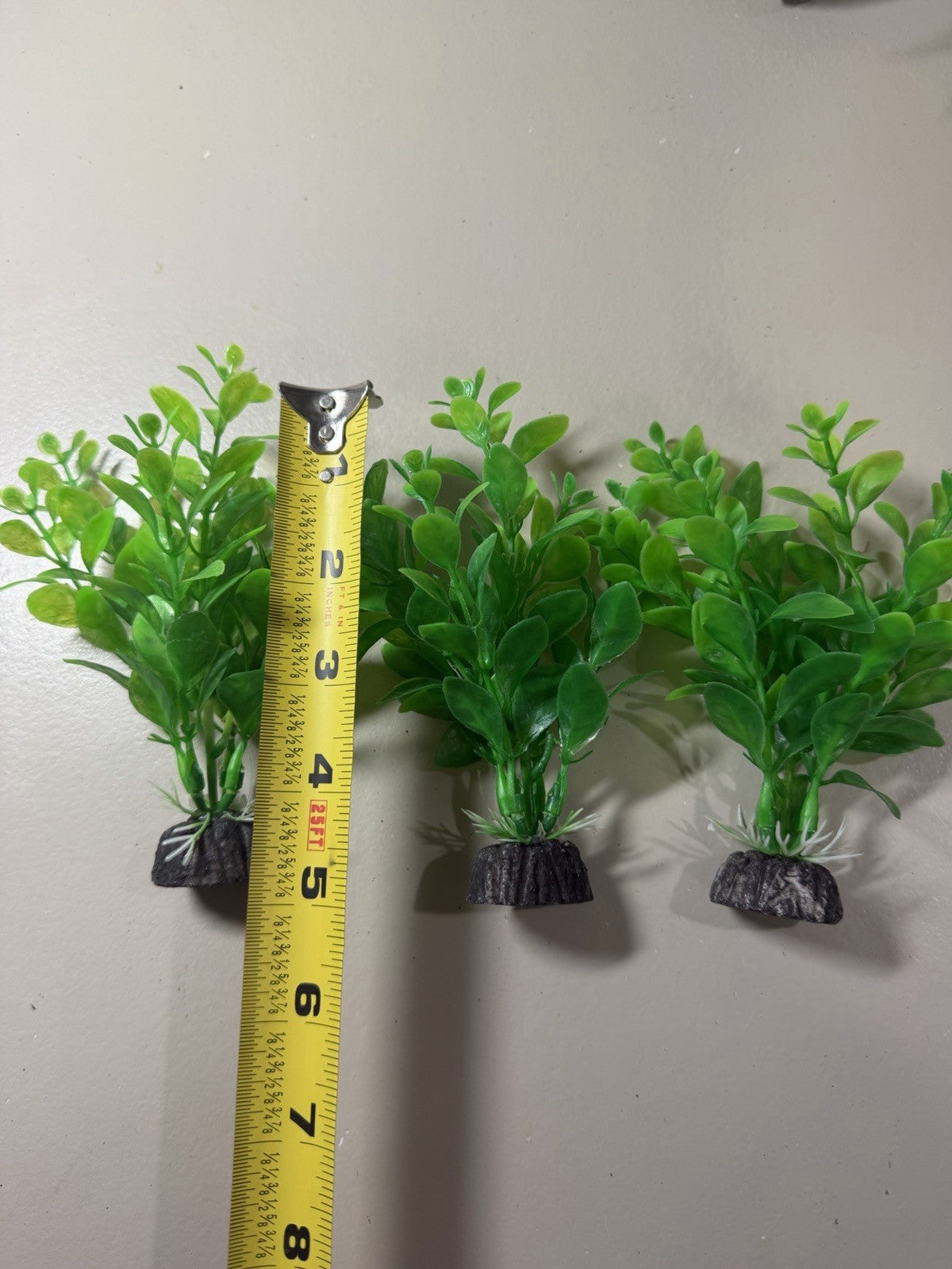 Artificial Aquarium Plants Lot Mixed Colors Sizes Plastic Fish Tank Greenery
