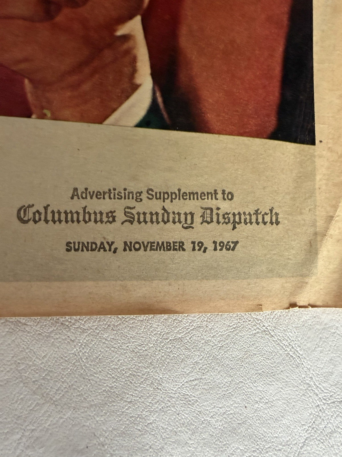 Vintage 1967 Columbus Sunday Dispatch 46 Drinks Toasts Cocktail Recipe