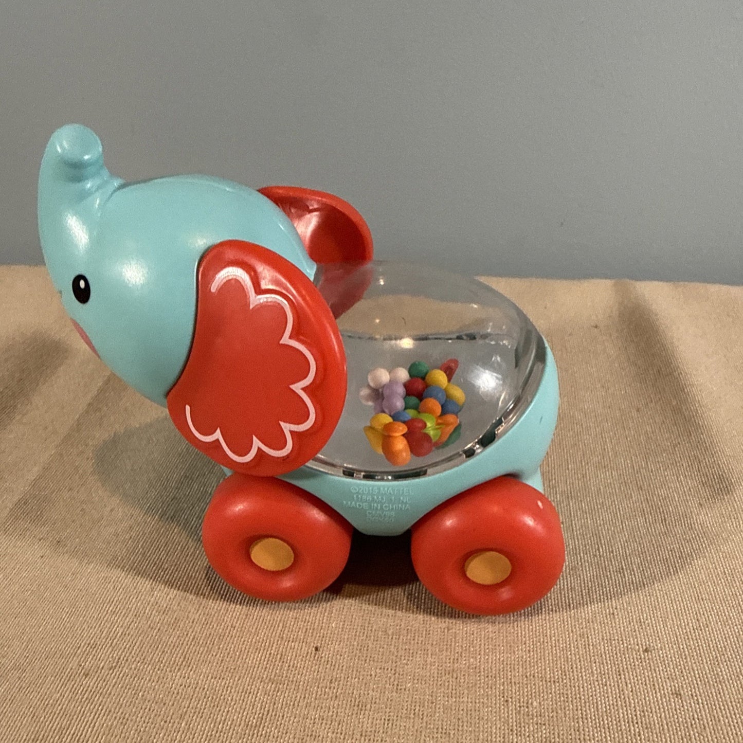 Fisher Price Poppity Pop Animals Rolling Rattle Toy Lot of 3 Vintage Toys