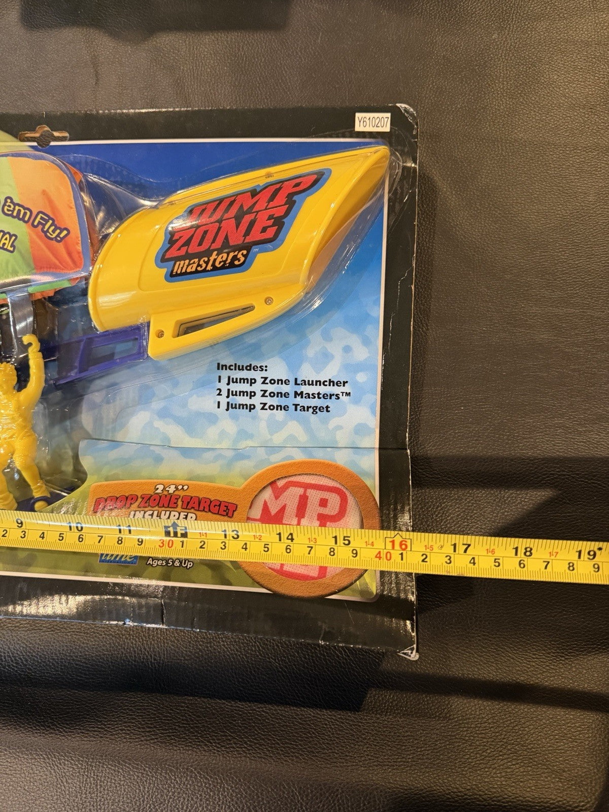 2005 Prime Time Toys Jump Zone Masters Parachute Launcher Sealed NOS