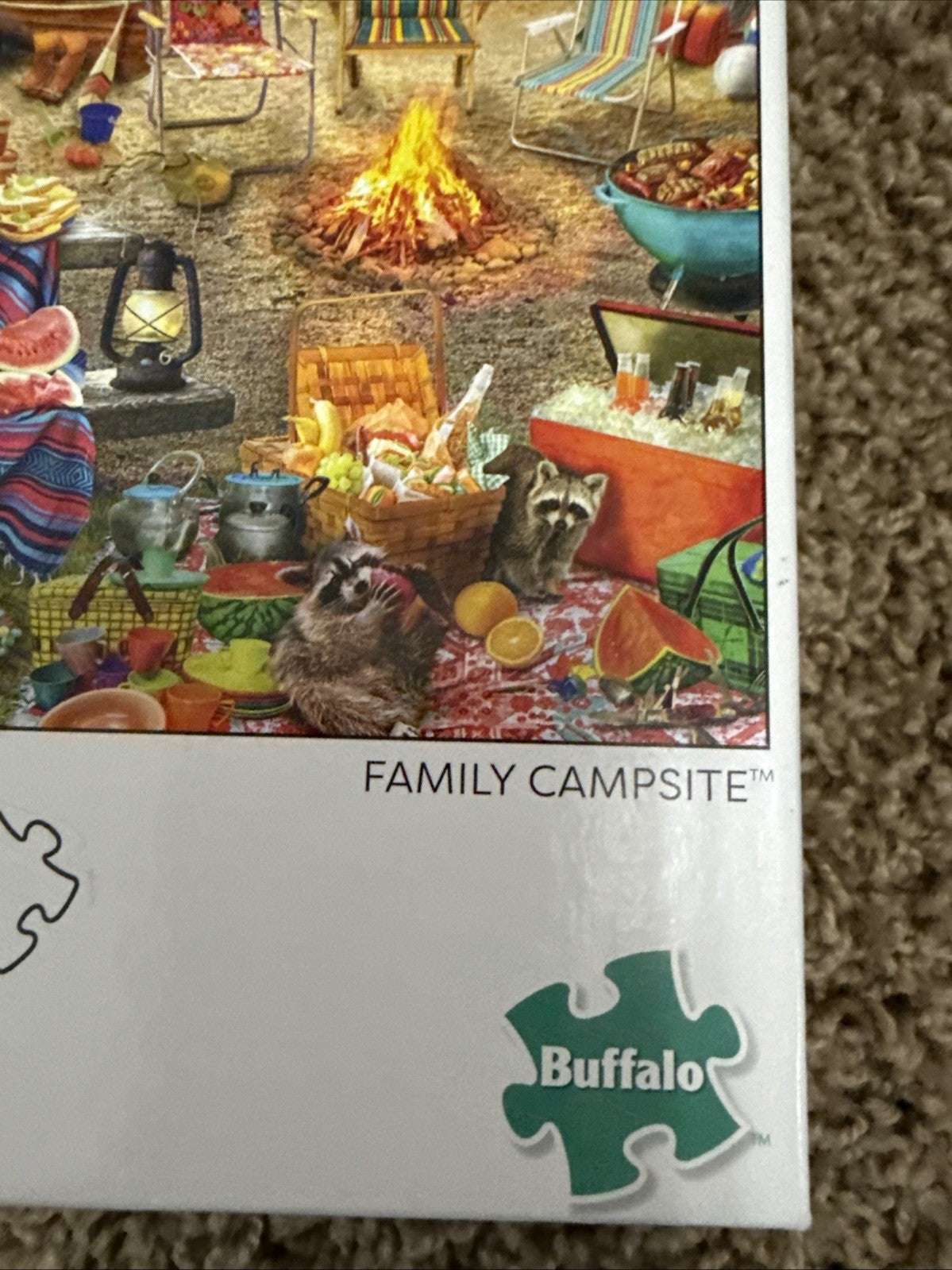 Buffalo Games Aimee Stewart Puzzle Lot Cookies Family Campsite