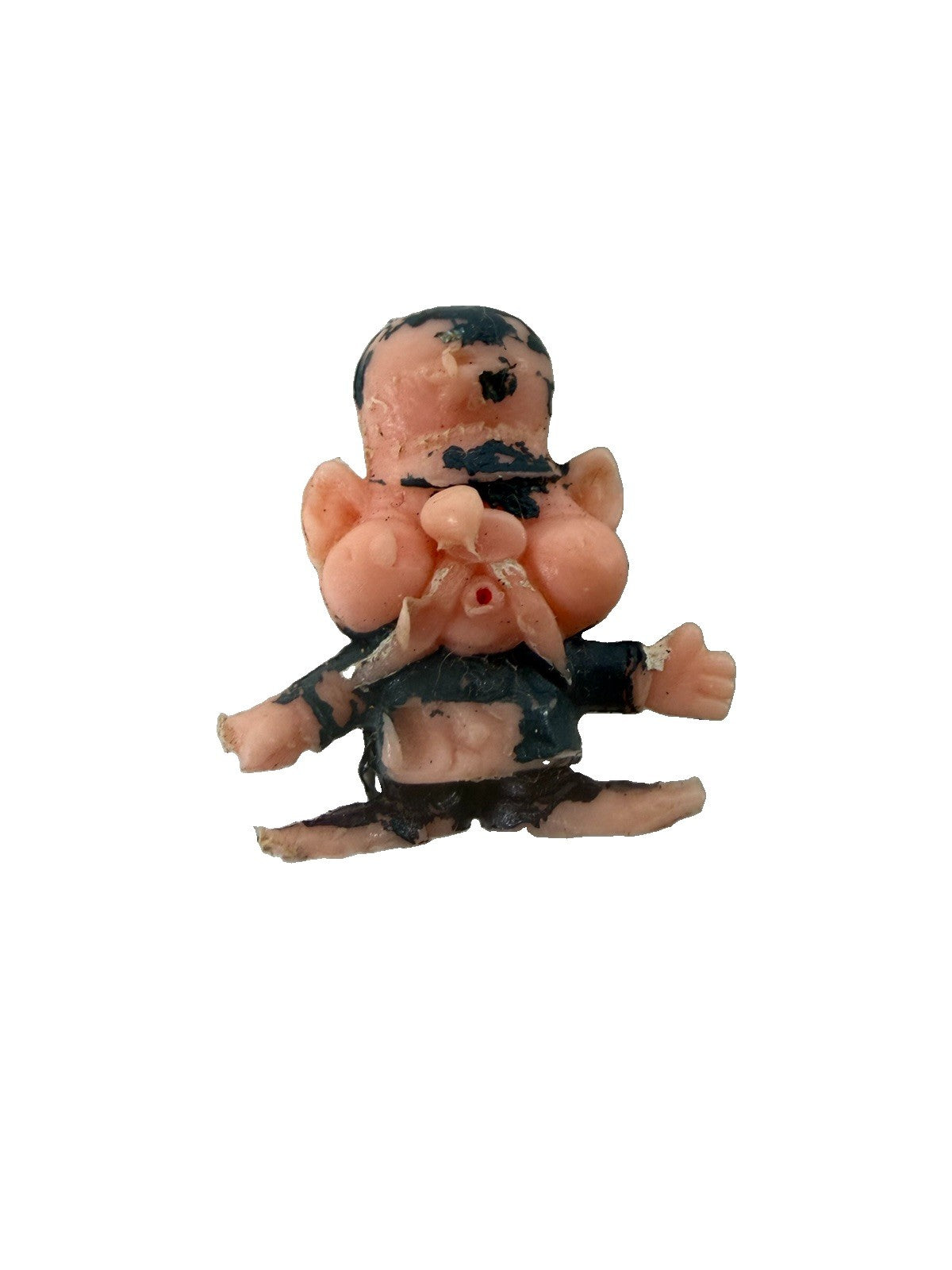 Vintage 1986 Mel Appel Weird Ball Slughead Collectible Figure Rare Baseball Toy