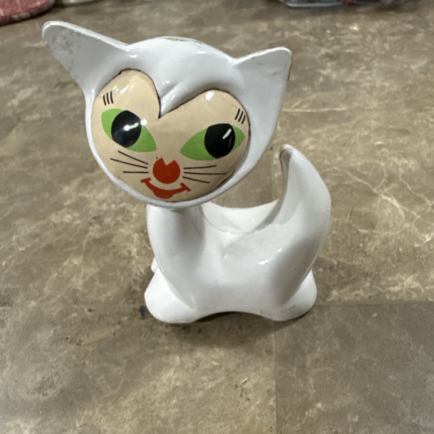 Vintage Lehmann Nani Friction Cat Toy Hard Plastic West Germany
