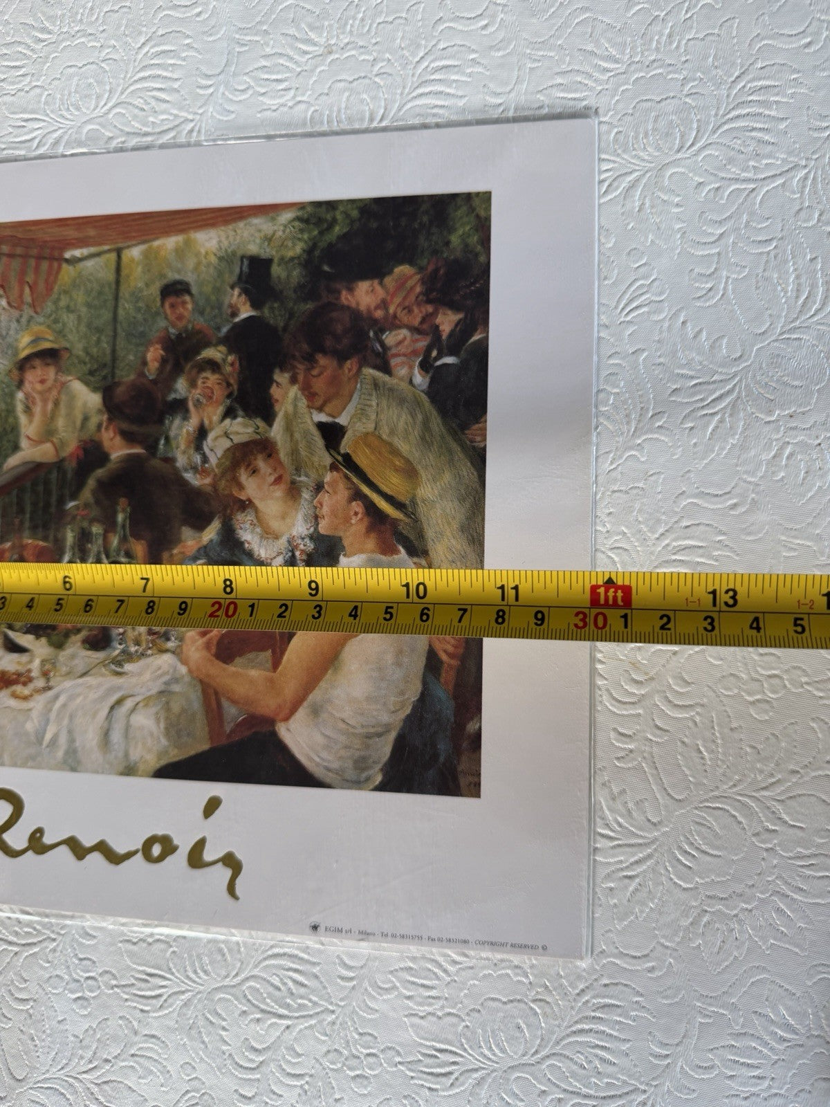 Maestri Della Pittura Art Prints Set 8 Renoir Cezanne Klimt Pissarro 24x30cm