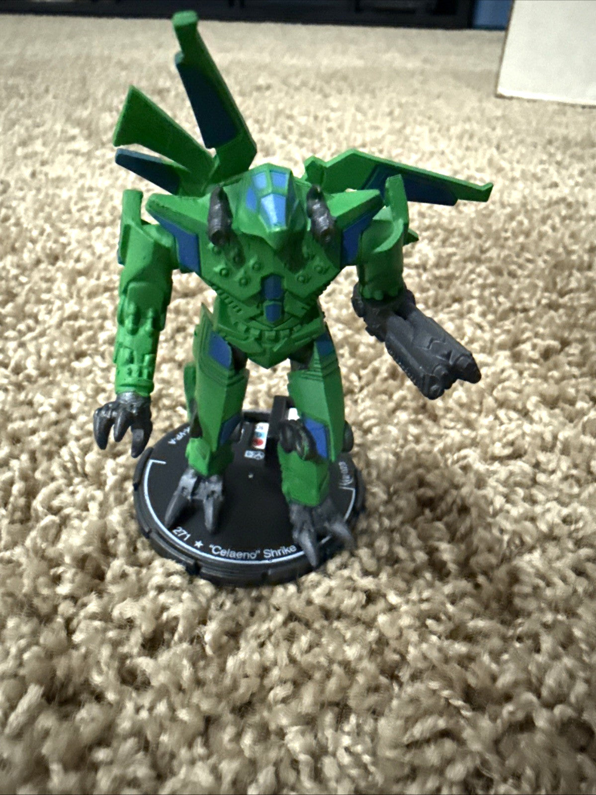 MechWarrior Celaeno Shrike Figure WizKids 2007 SHK VP A Rare