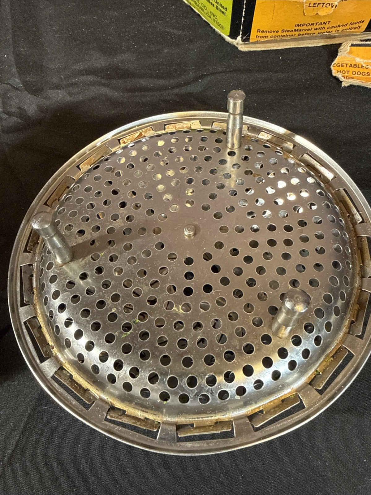 Vintage SteaMarvel Steamer Stainless Steel USA Kitchen Cooker