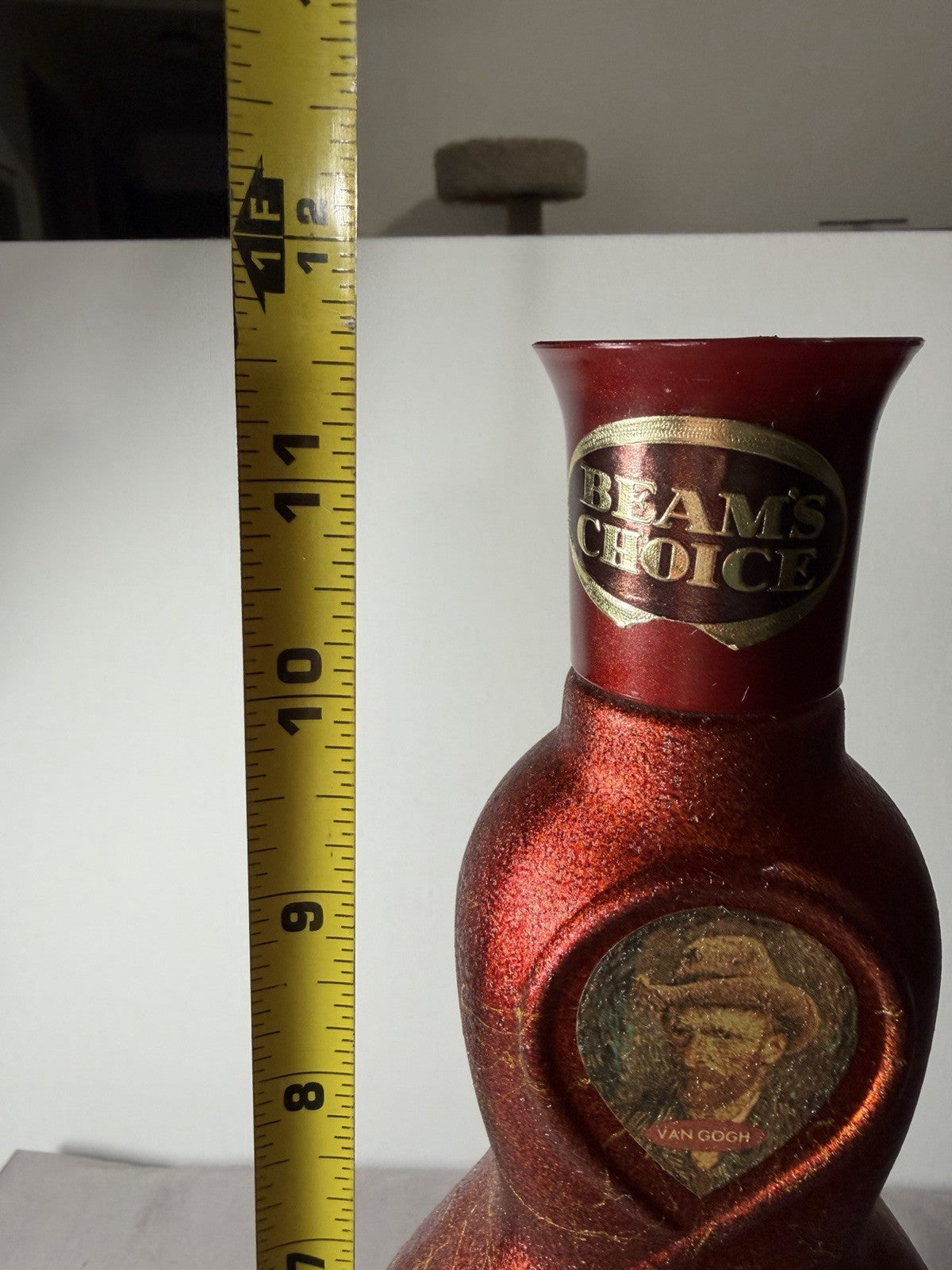 Jim Beam Whiskey Decanter Van Gogh Old Peasant Bottle Empty