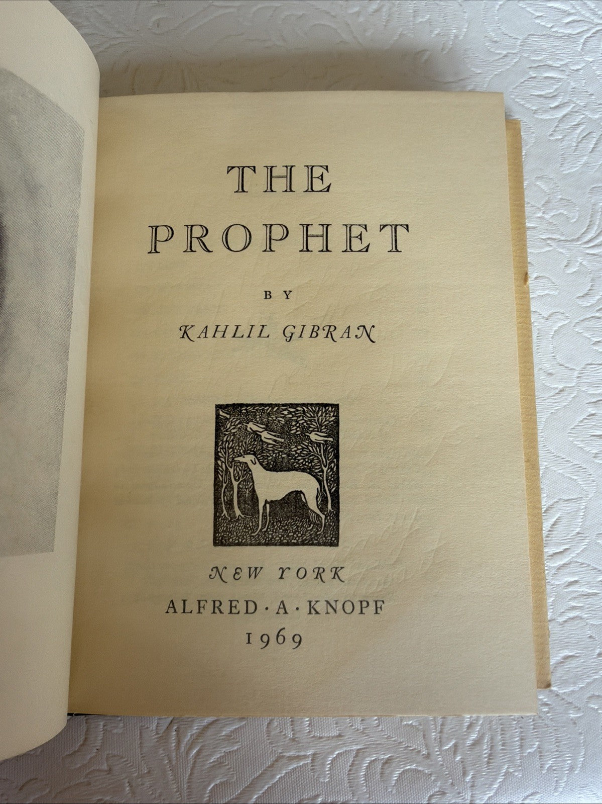 The Prophet Kahlil Gibran 1967 Pocket Edition Book Dust Jacket Spiritual Fiction