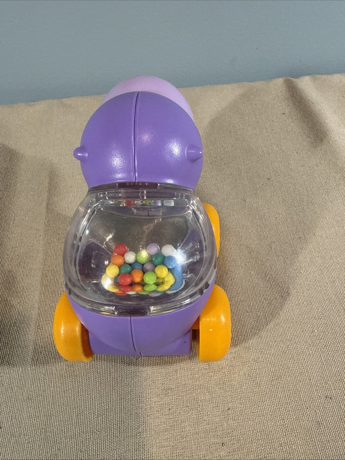 Fisher Price Poppity Pop Animals Rolling Rattle Toy Lot of 3 Vintage Toys