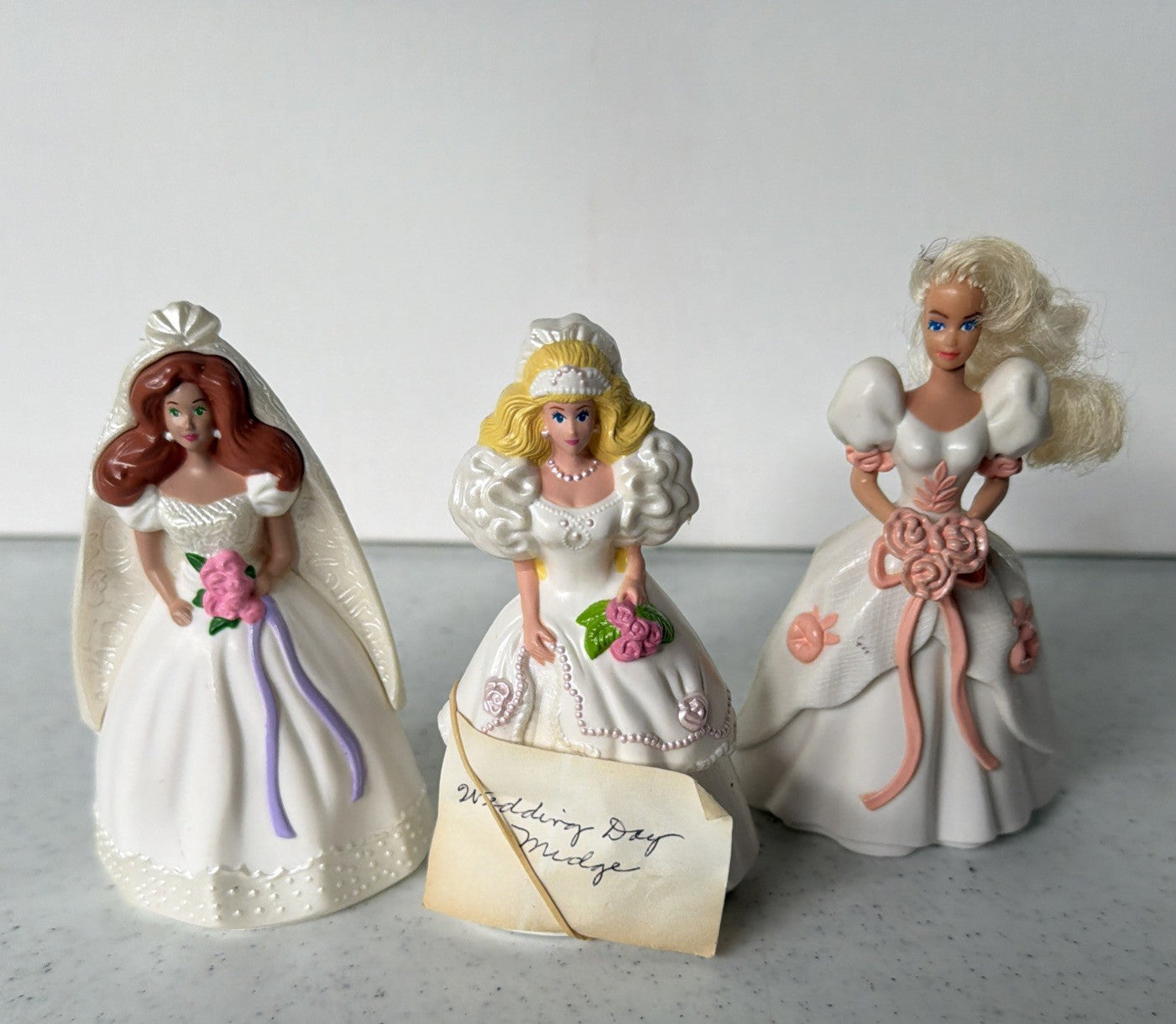 Vintage 1990s McDonald's Barbie Happy Meal Figures Secret Hearts Midge 12pc Lot