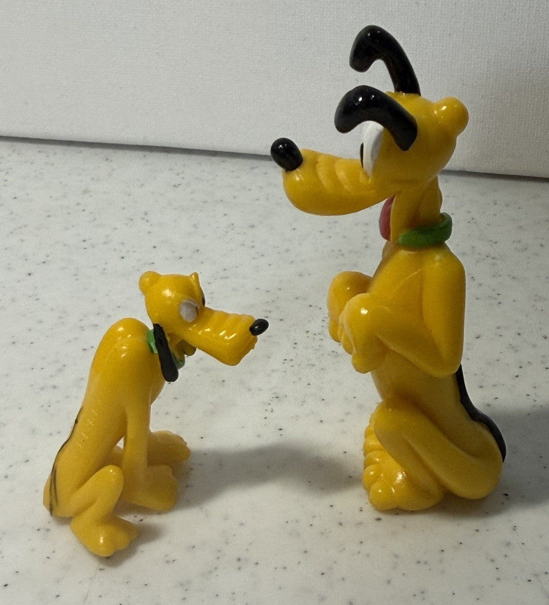 Disney Pluto PVC Figure Lot Mickey Mouse Clubhouse Cake Toppers Miniature 2pc
