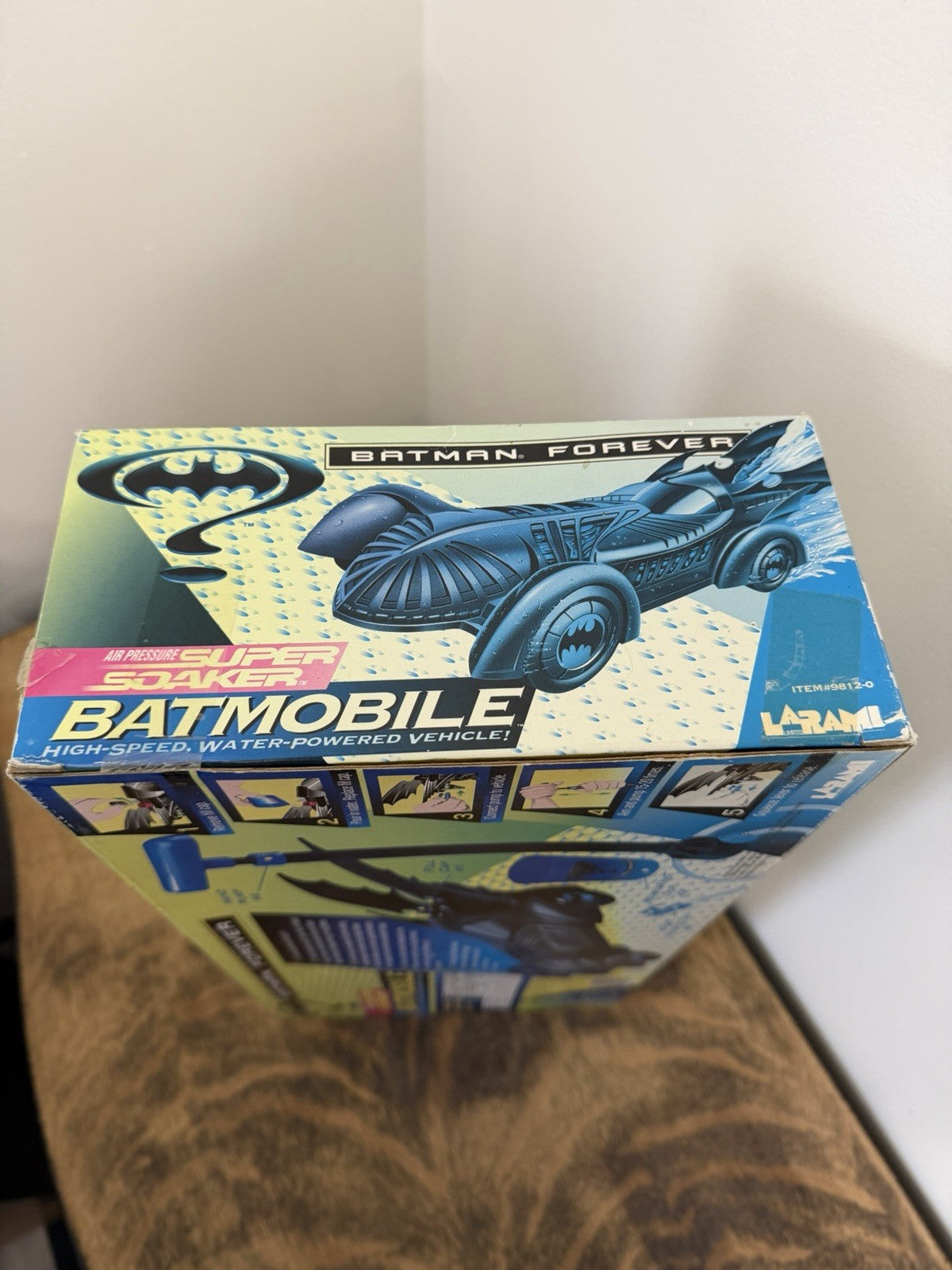 1995 Larami Batman Forever Batmobile Super Soaker Water Powered Vehicle NIB