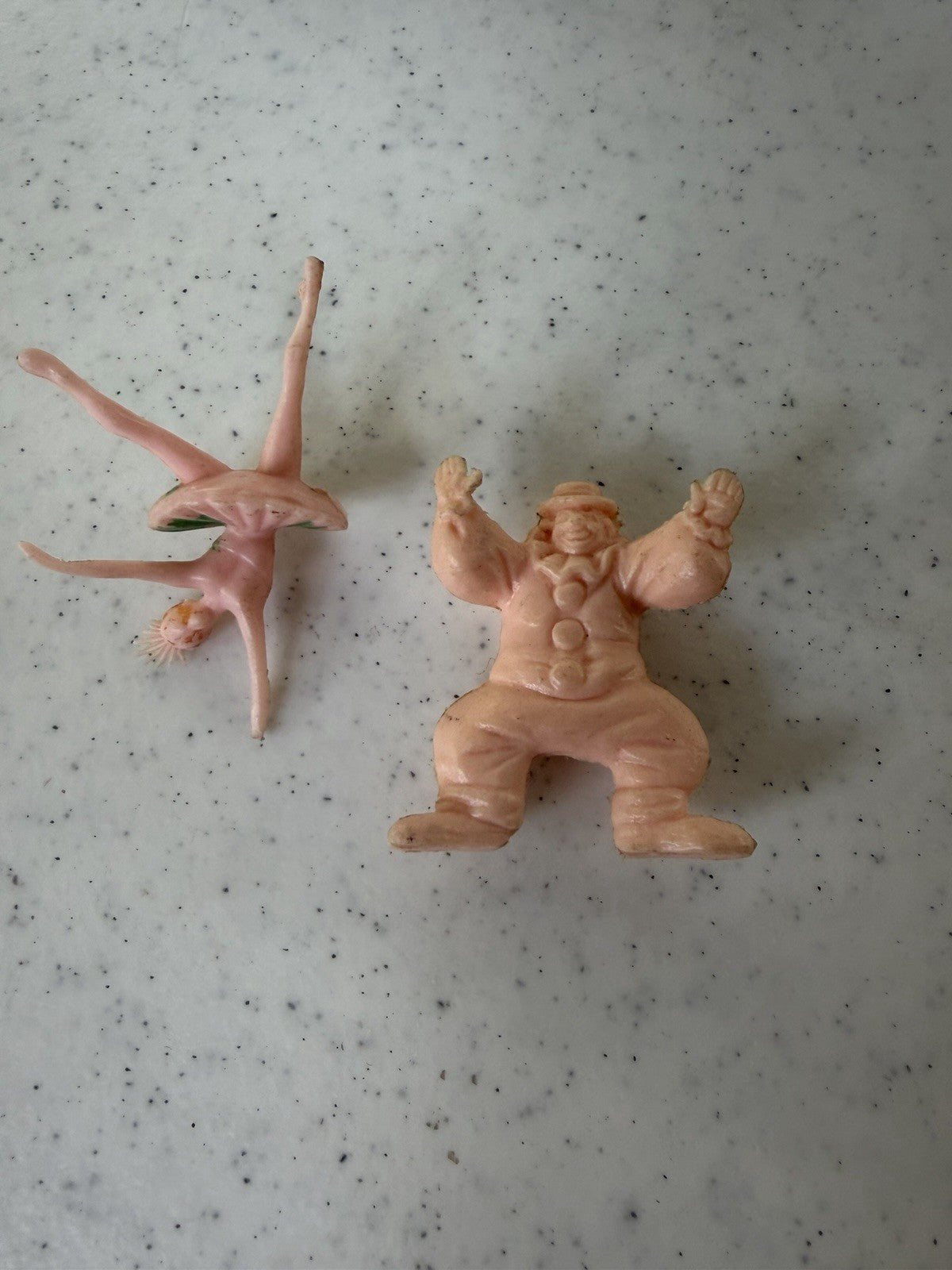 Vintage Plastic Figure Lot - Marx Disneykins, Munch Bunch, Flippy & More