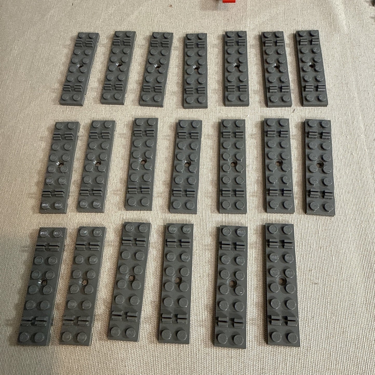 Vintage LEGO Train Track Lot 72 Pieces 4.5V Crossing Straight Curve Connectors