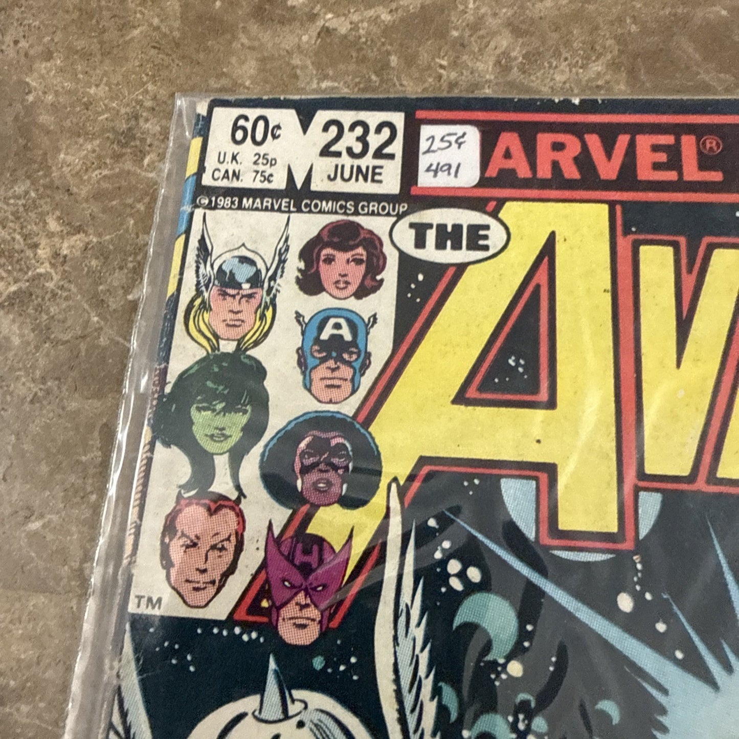 Marvel Comics Lot Avengers 232 Starfox Joins + Creatures Loose 32 Kraven