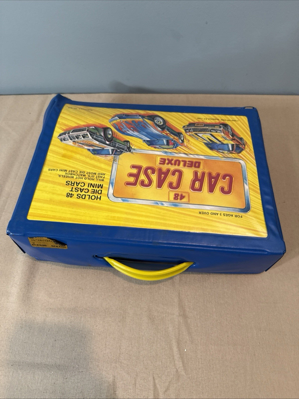 Vintage Tara Toys 48 Car Case Deluxe Diecast Carrying Case + 48 Cars 1980s-2000s