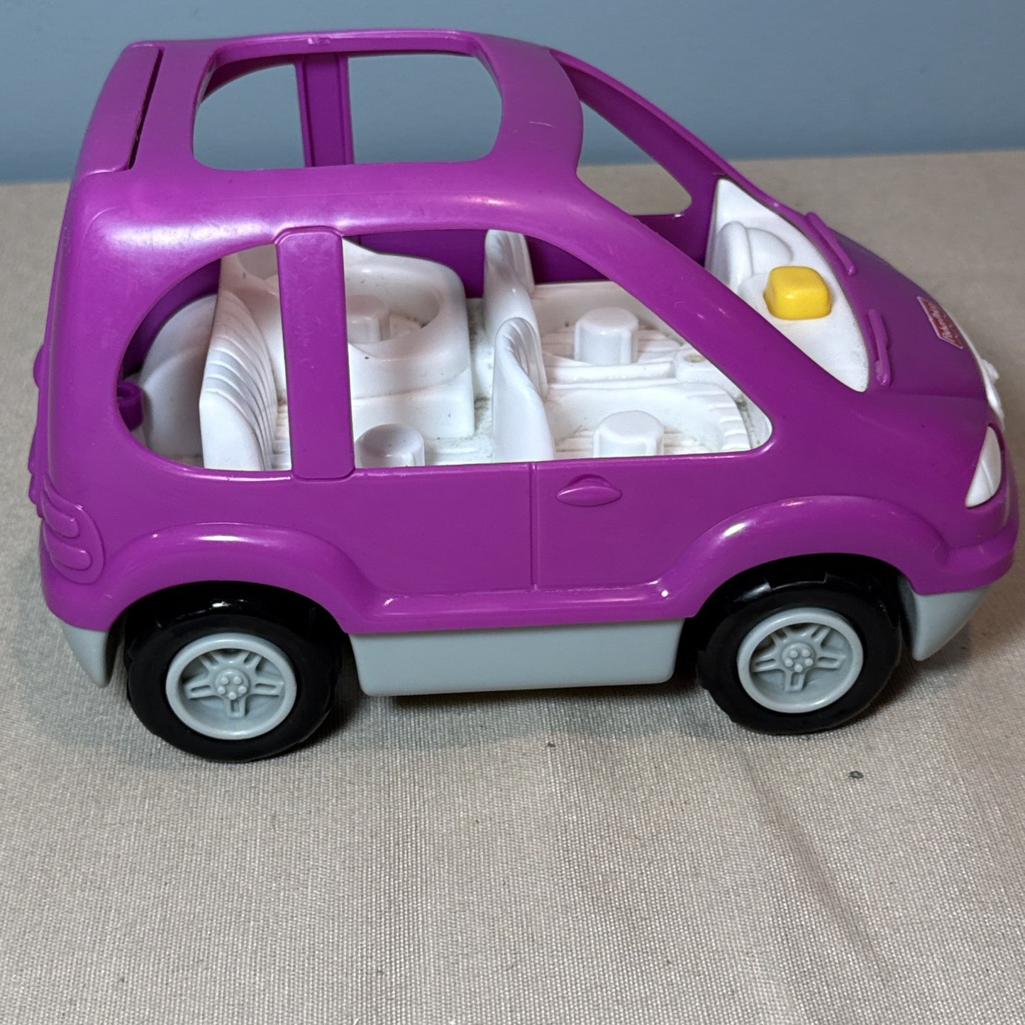 Fisher Price Little People Purple Family Van SUV with Figures and Sounds