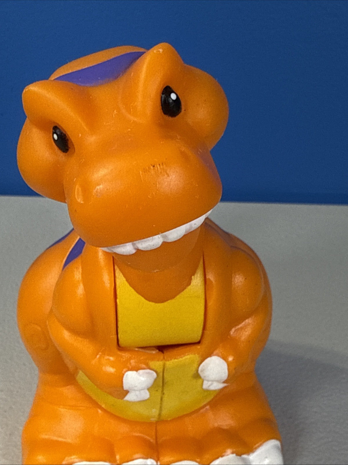 Vintage Fisher Price Little People Dinosaur Donald Egg Baby T Rex Cave Person