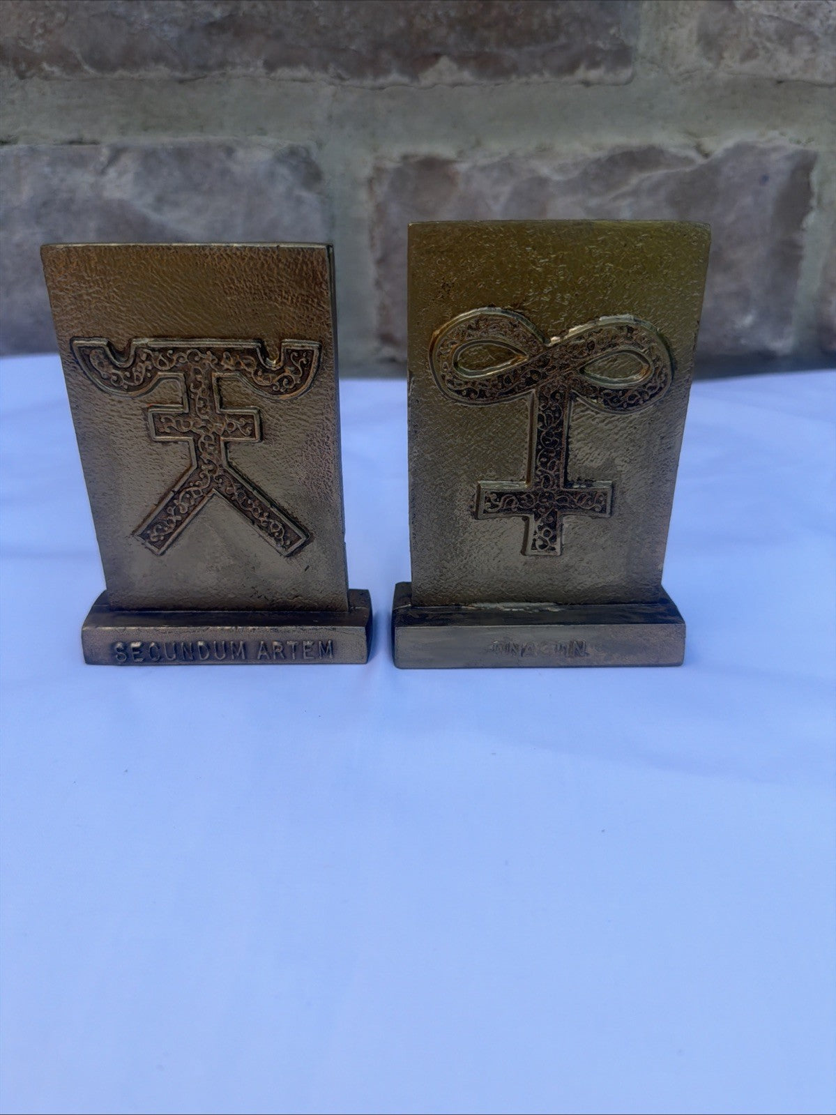 Vintage Apothecary Pharmacy Collectibles Lot Schering Hampden College Bronze Car