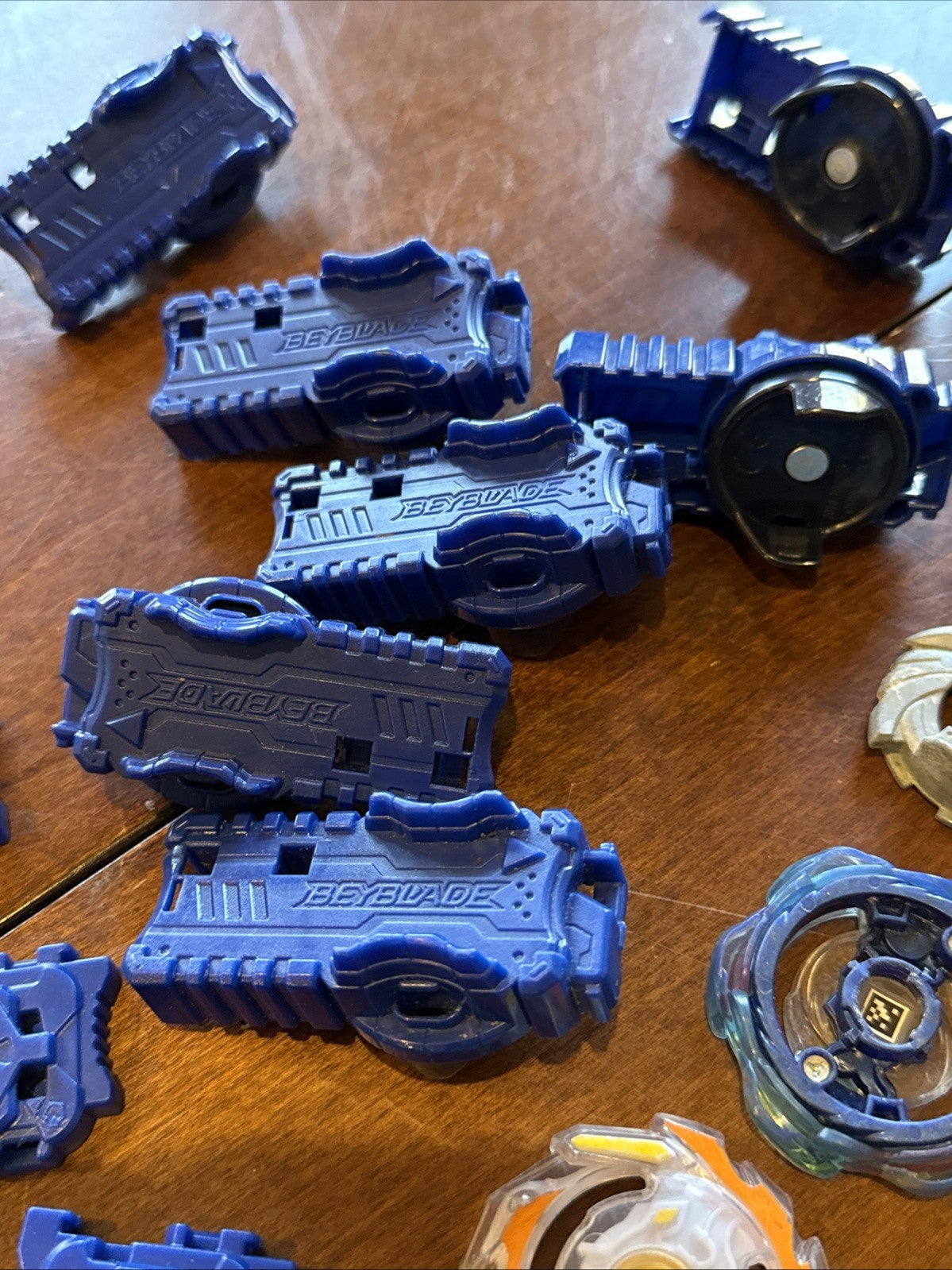 Beyblade Parts Lot Mixed Pieces Launchers Accessories Hasbro Takara