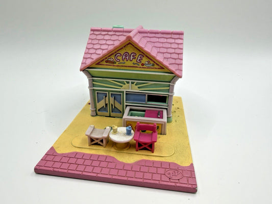Polly Pocket 1993 Bluebird Toys Beach Cafe Boardwalk Compact Playset No Dolls