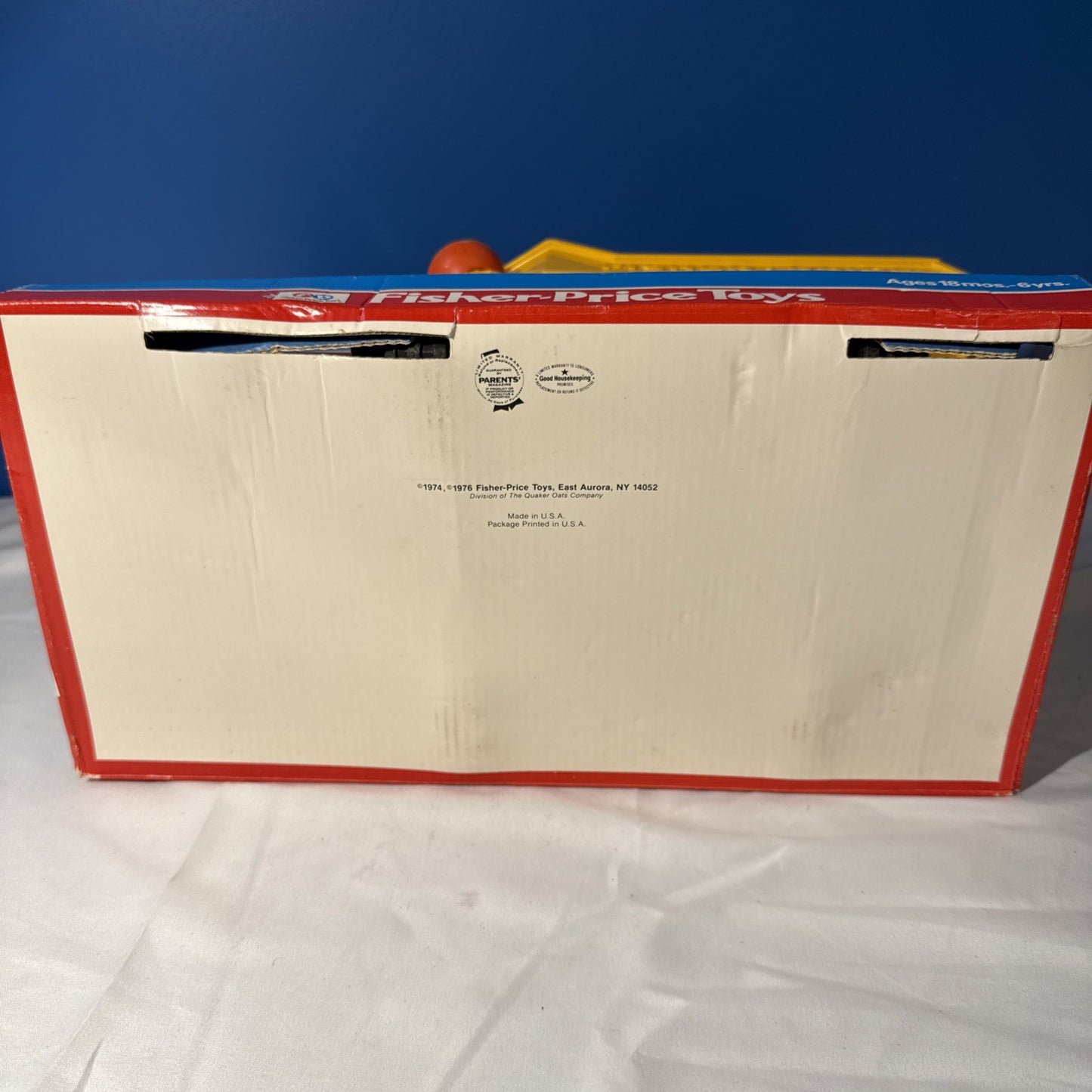 Vintage 1975 Fisher Price #302 Dump Truck Pre-owned with Original Box