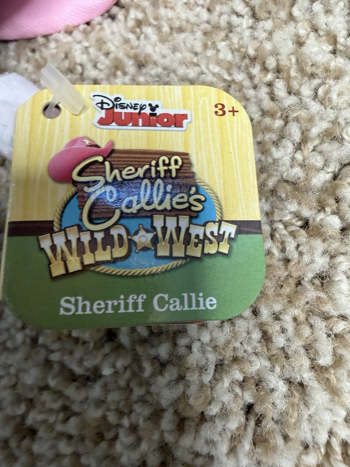 Disney Junior Sheriff Callies Wild West Sheriff Callie 8 Inch Plush Toy With Tag