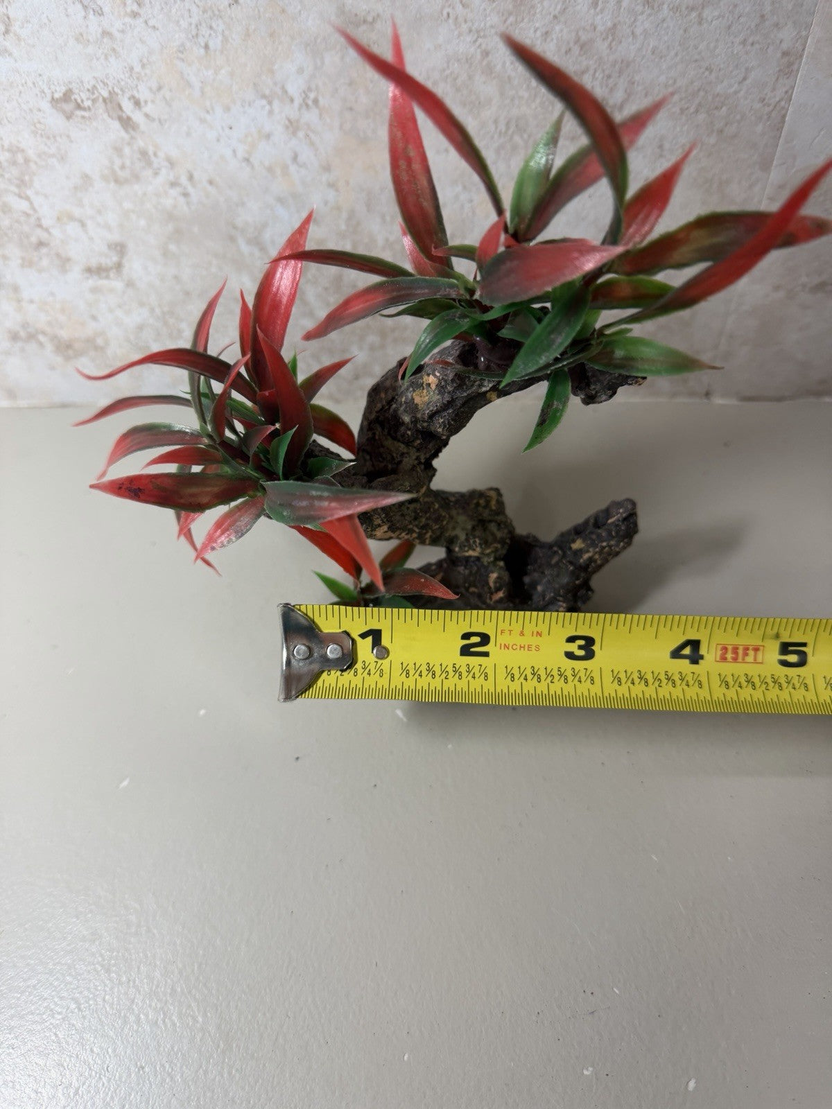 Aquarium Decorations Resin Rock Cave Coral Driftwood Plants Fish Tank Lot of 5
