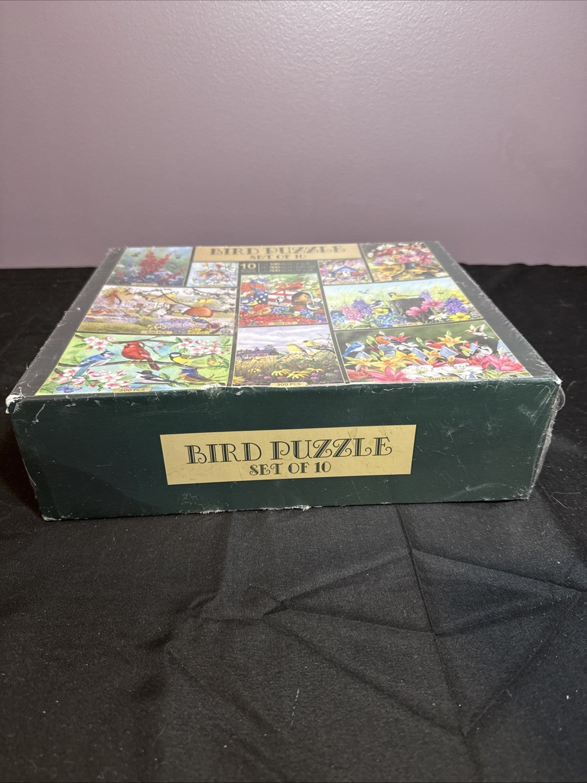 Lot Of 2 Bird Puzzle Lot of 10 100pc 300pc 500pc New in Box + Glow In Dark 500pc