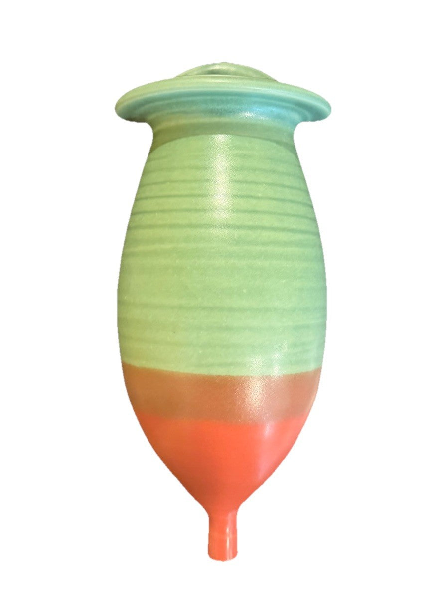One Acre Ceramics Wall Pocket Vase Stoneware Teardrop Hanging Vase