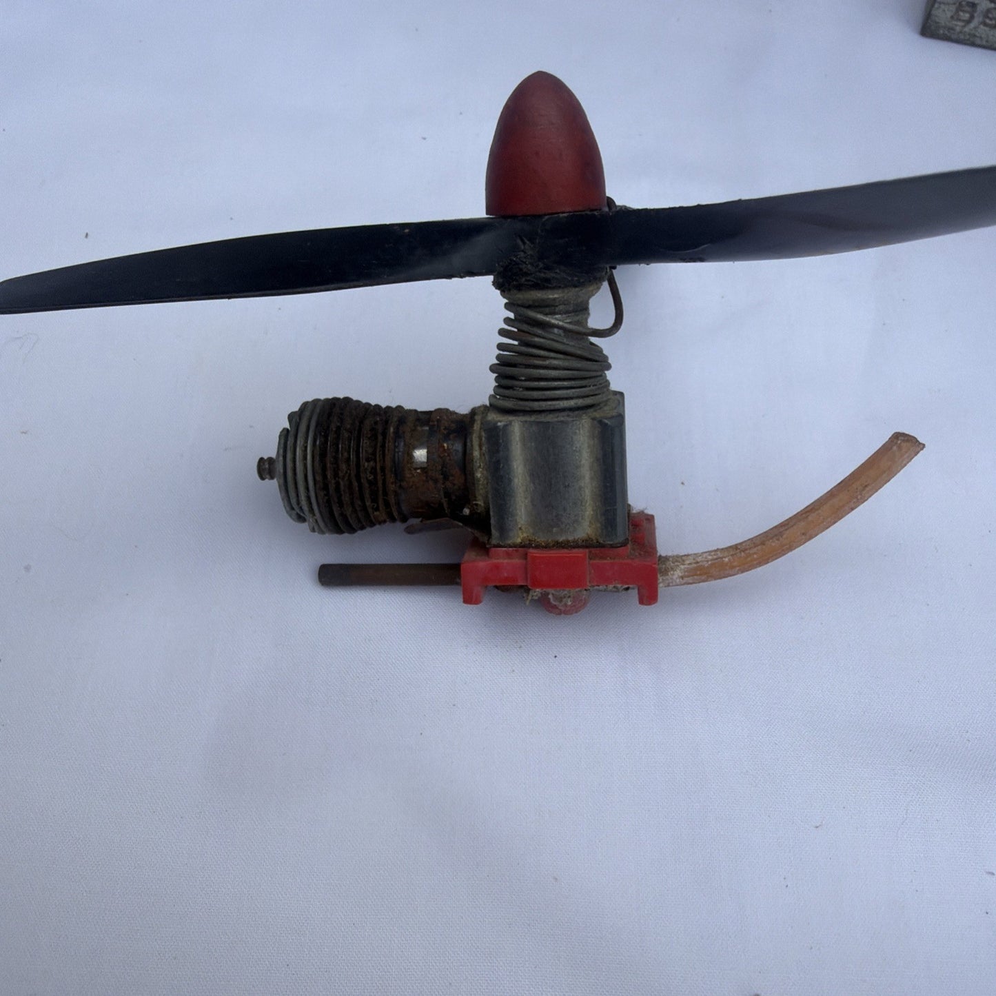 Vintage Drafting Mechanical Instrument Lot Model Airplane Engine Compass Magnet
