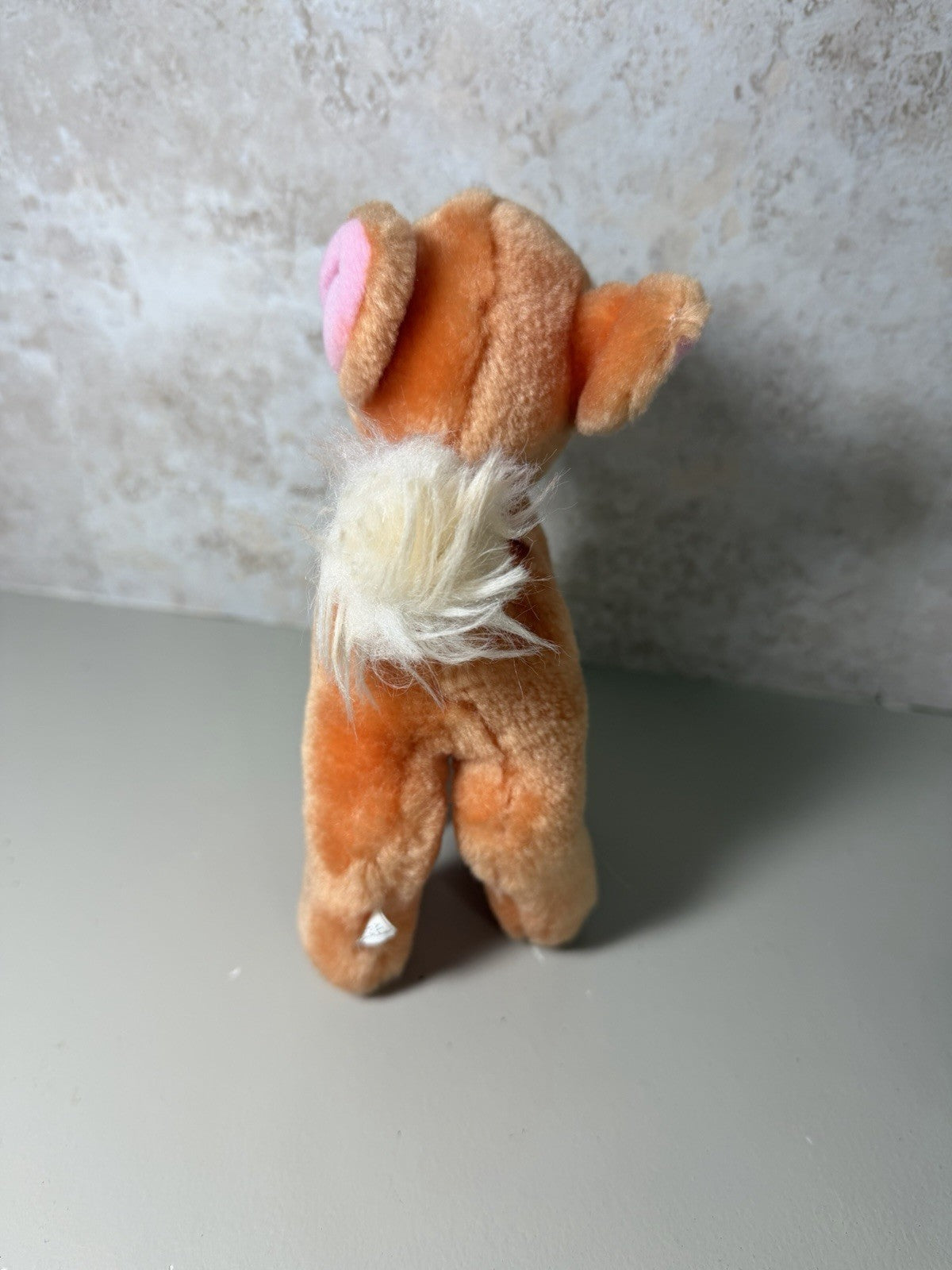 Vintage Walt Disney Animated Classic Film Plush Dumbo Pinocchio Lady Bambi 5 pcs