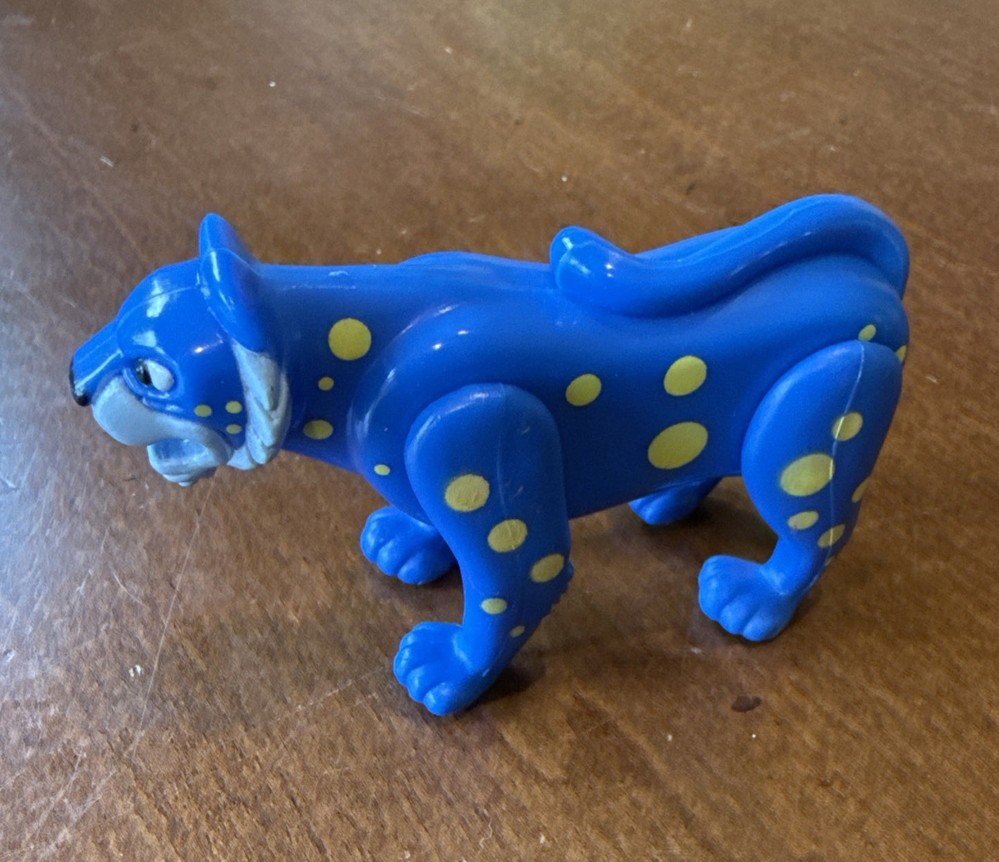 1998 White Castle Promo Toy Blue Cheetah Namkung Meal Toy Collectible