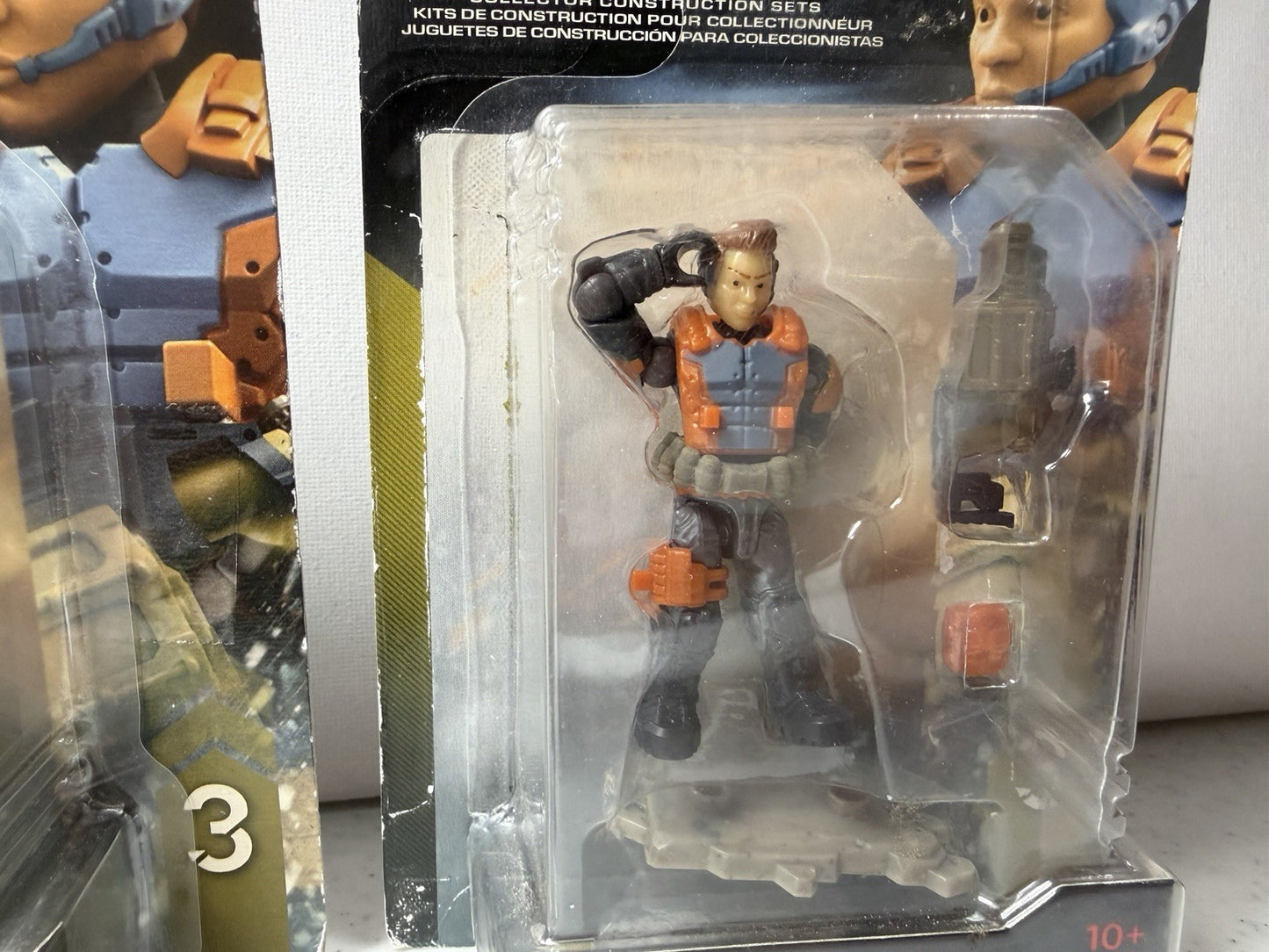 Mega Construx Call of Duty 4 Figure Lot 2 New Specialist Battery  2 Loose
