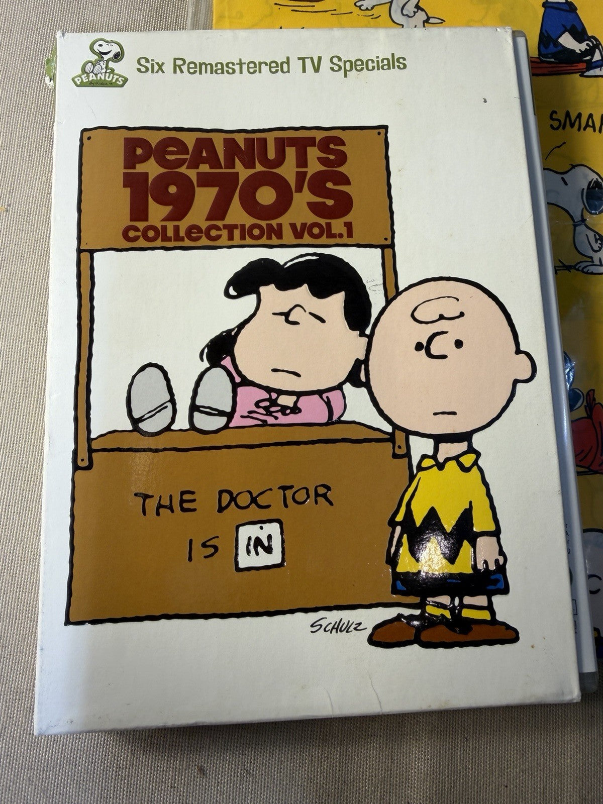 Vintage Peanuts Charlie Brown Snoopy Toy Car Gift Wrap 1970s Mixed Collection