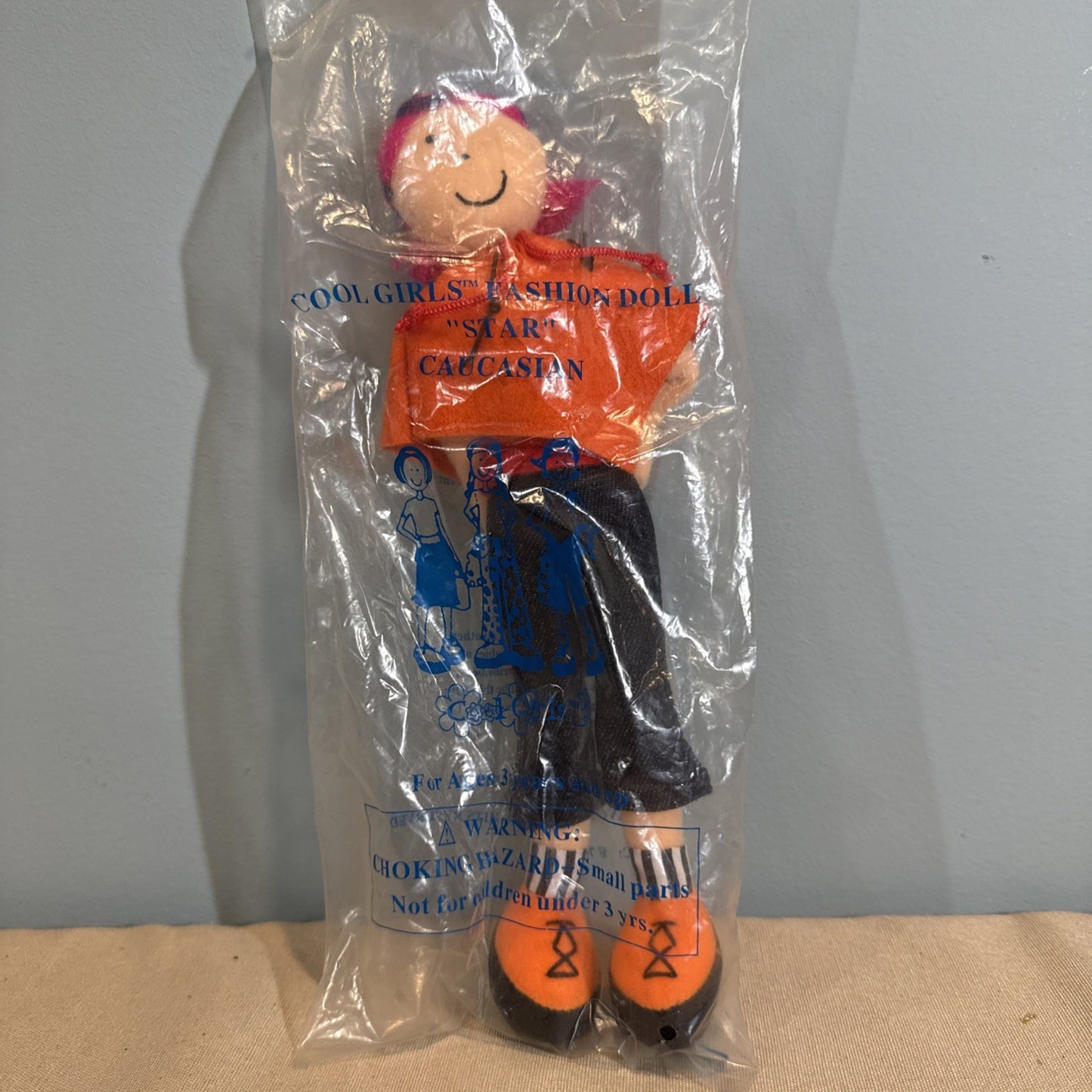 2001 Avon Cool Girls Fashion Doll Cloth Outfit Star Caucasian Vintage 10"