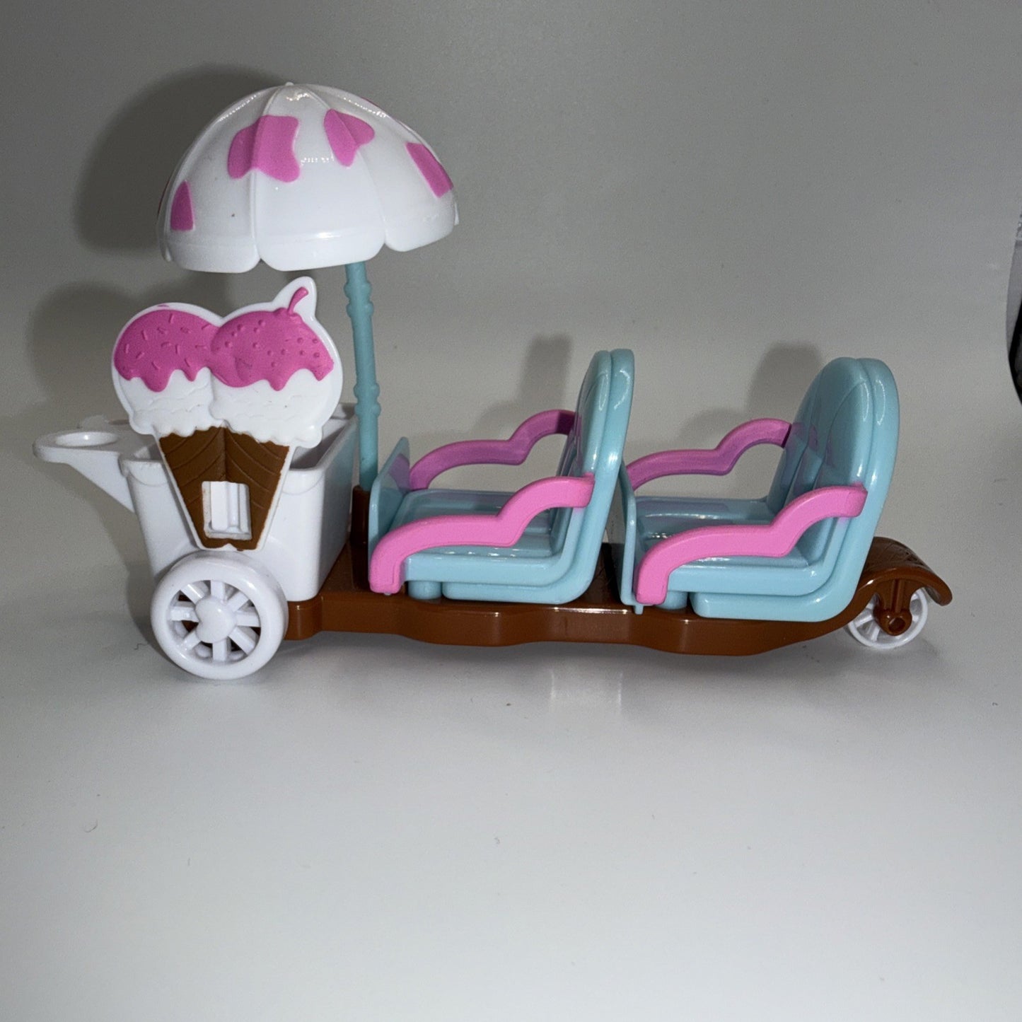 Moose Twozies Two Cool Ice Cream Cart Box Babies Fox Costumes Figure Incomplete