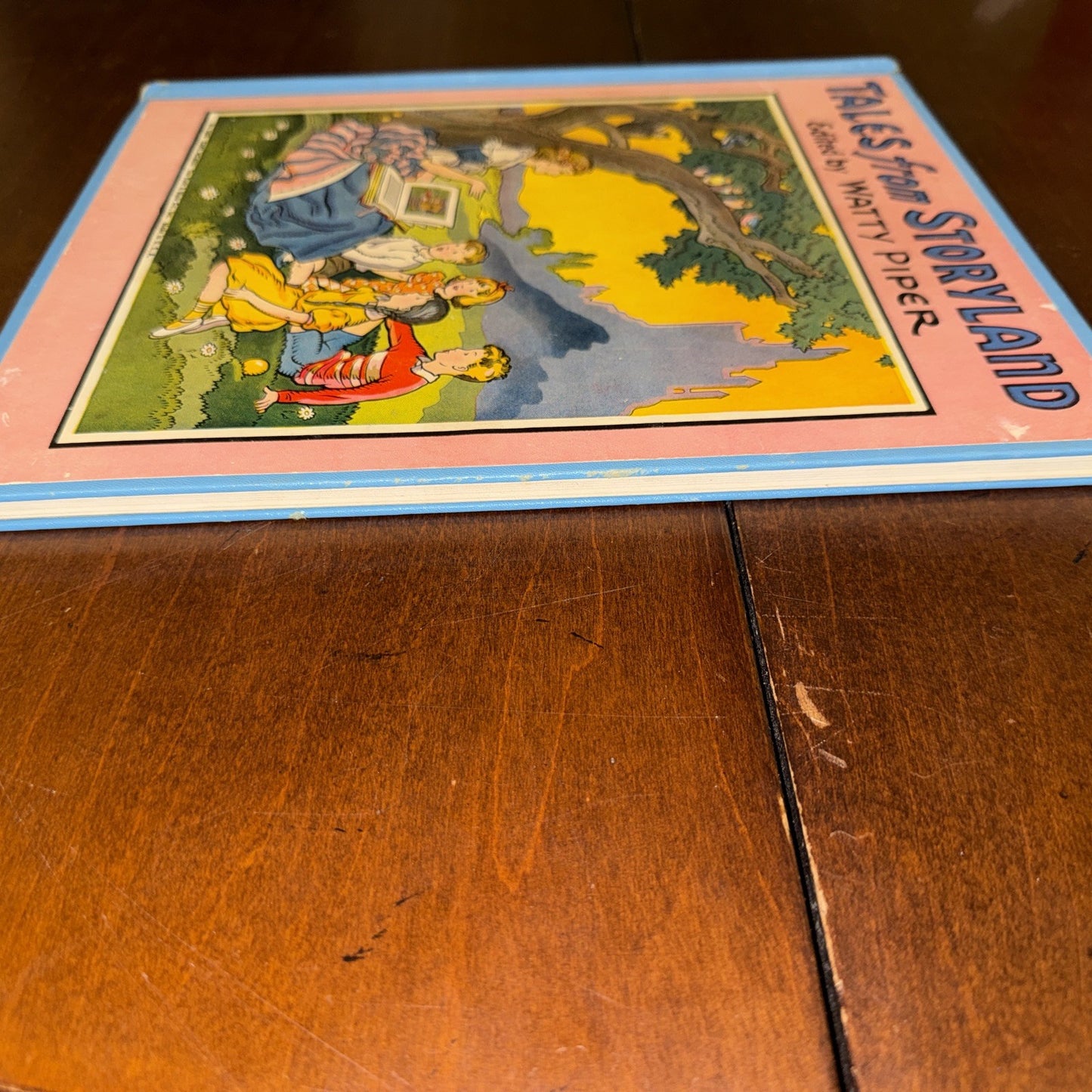 Vintage Watty Piper Tales From Storyland 1941 HC Illustrated Platt & Munk