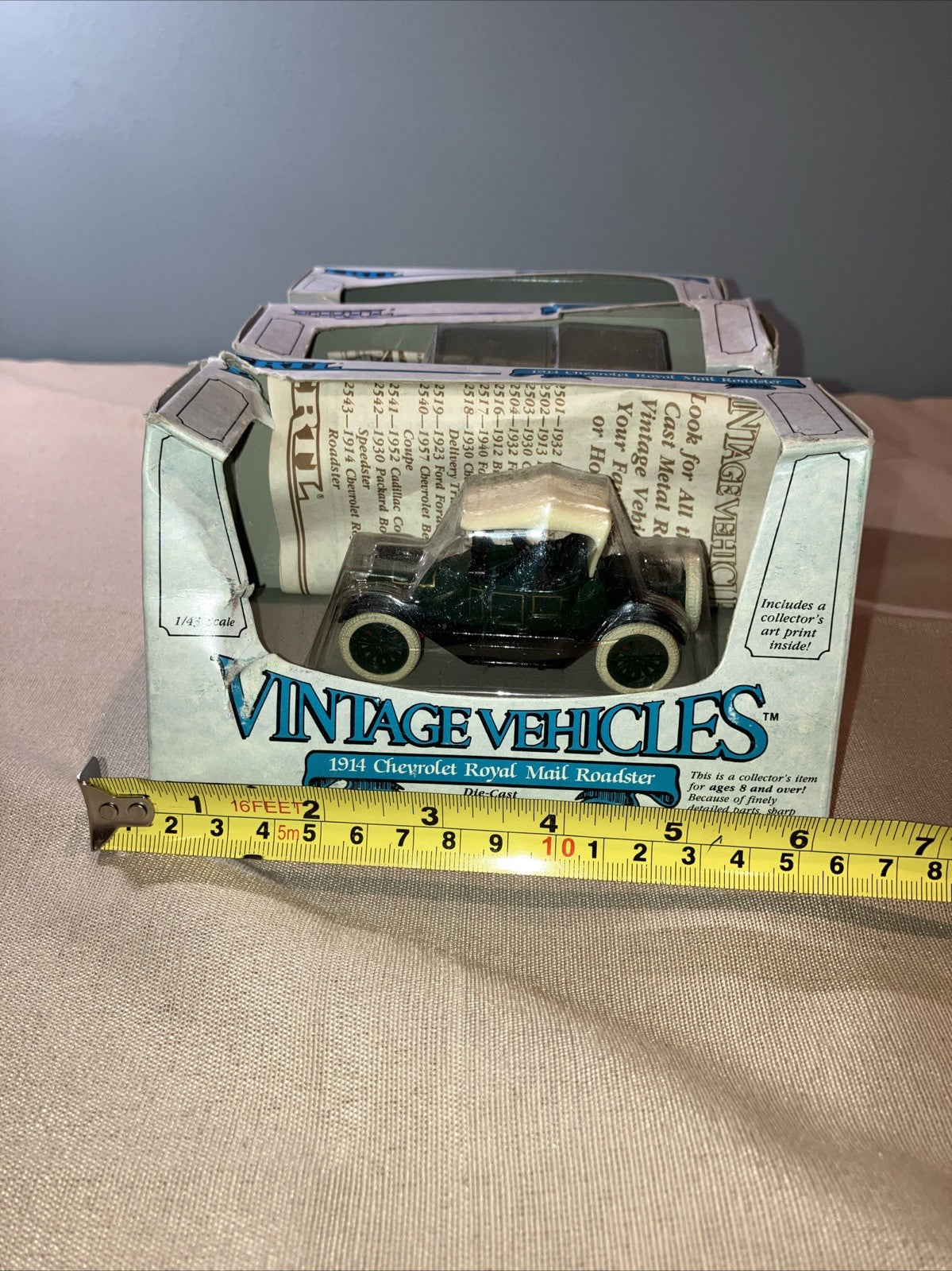 Ertl Vintage Car Lot Model T Packard Chevy Roadster Diecast 1:36