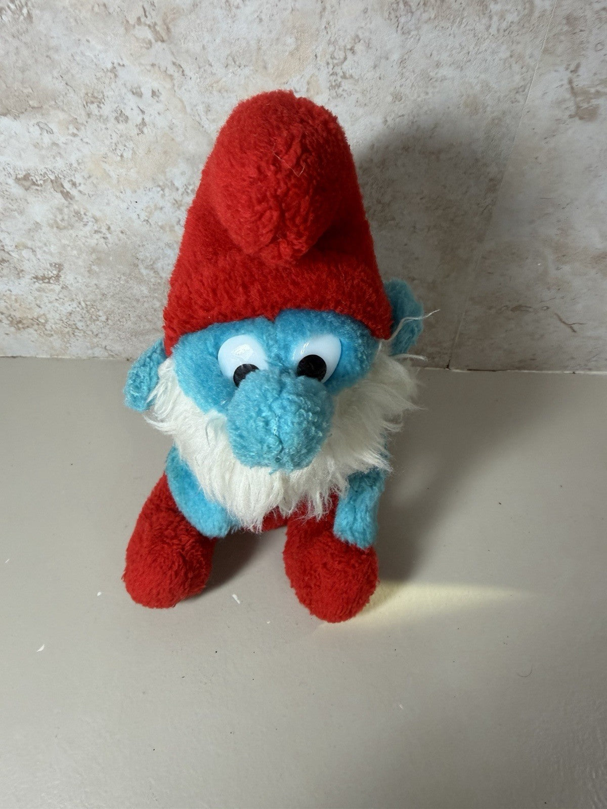 Vintage Smurfs Plush Toys Wallace Berrie 1981 Smurfette Papa Smurf Lot of 6