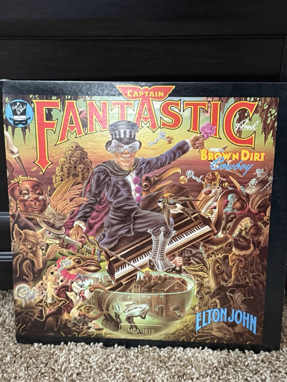 Elton John Vinyl 4 LPs Madman Dont Shoot Me Captain Fantastic Rock Westies
