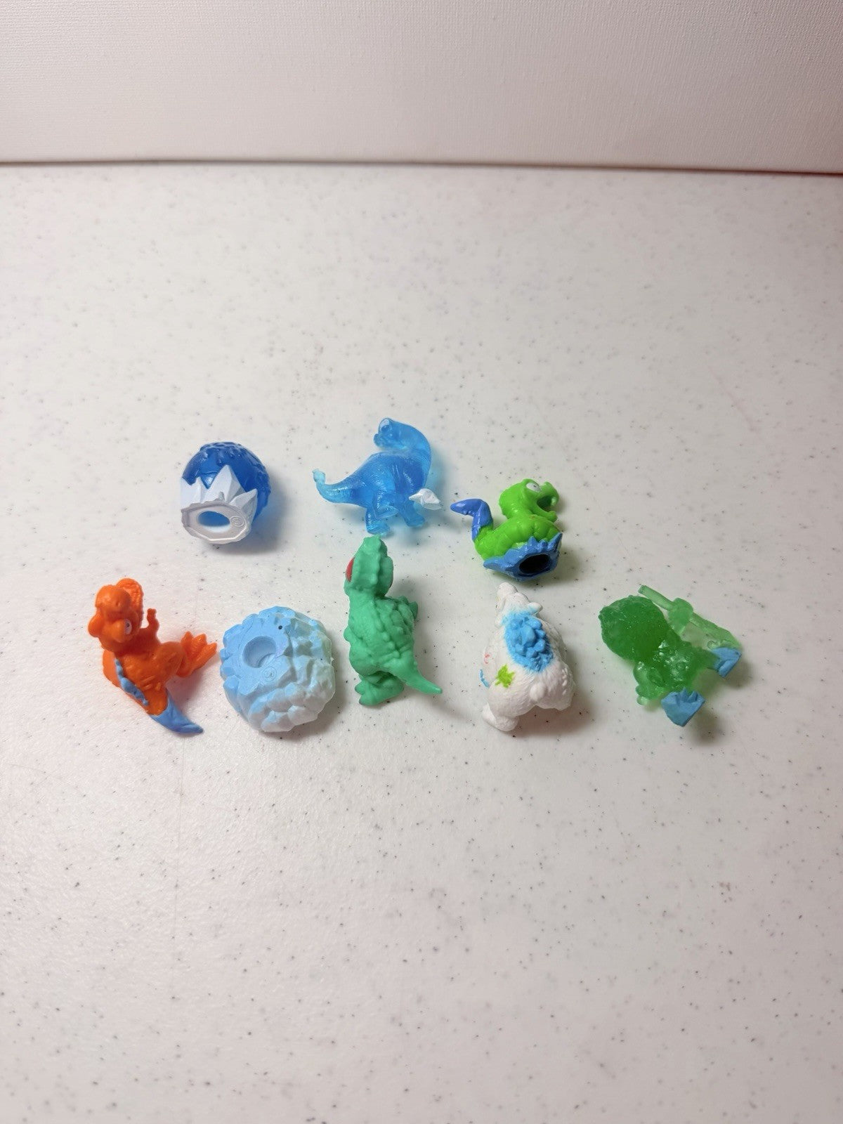 ZURU Smashers Dino Ice Age Mini Figure Lot of 8 Dinosaur Egg T Rex Toys