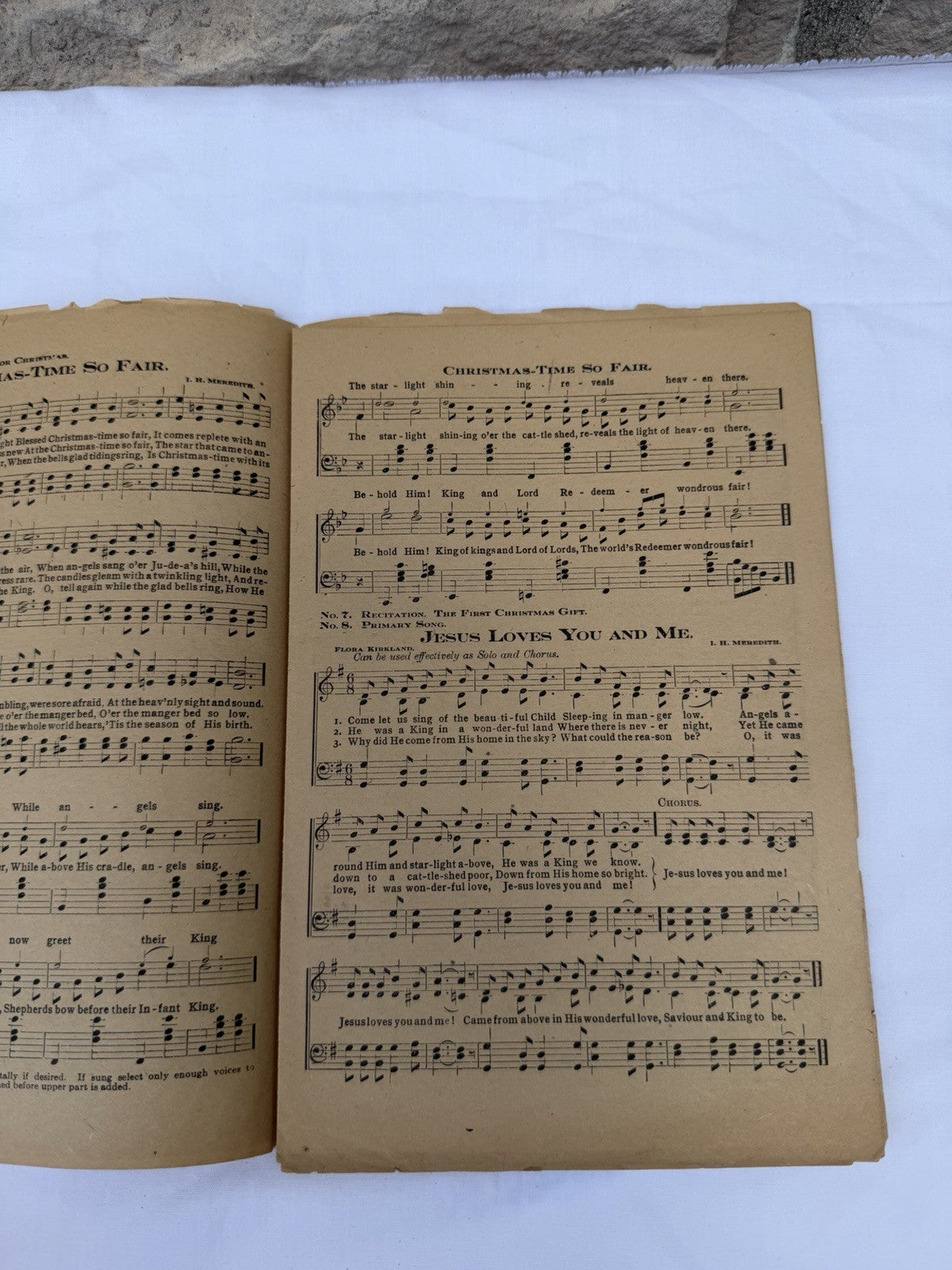 Vintage 1920s 1930s Christmas Pageant Play Cantata Sheet Music Lot Rare
